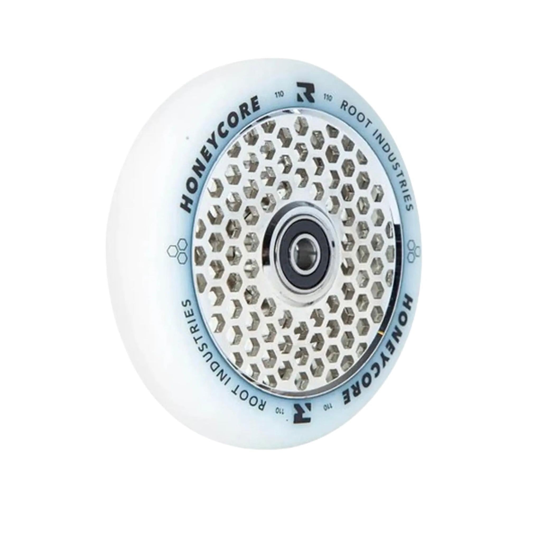 Root Honeycore Blanco 110mm Ruedas Patinete- Scootworld.es