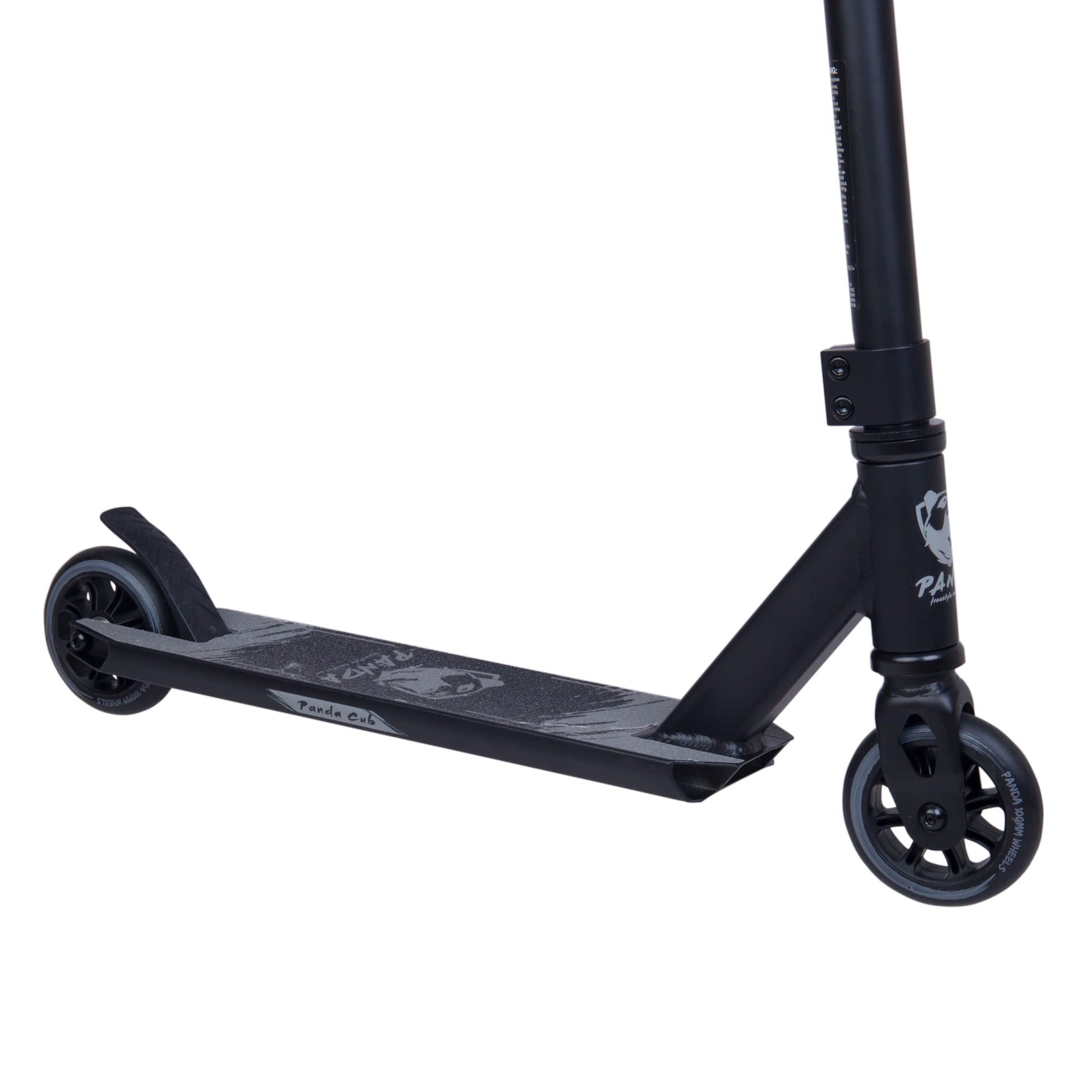 Panda Cub Scooter Freestyle - Negro/Gris- Scootworld.es