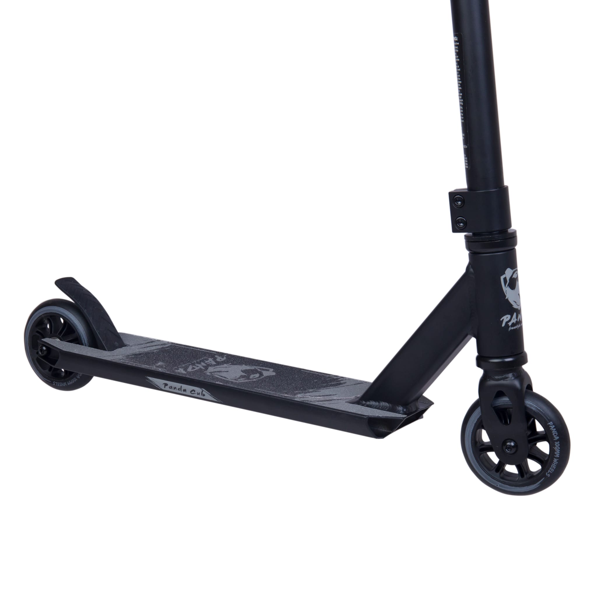Panda Cub Scooter Freestyle - Negro/Gris- Scootworld.es