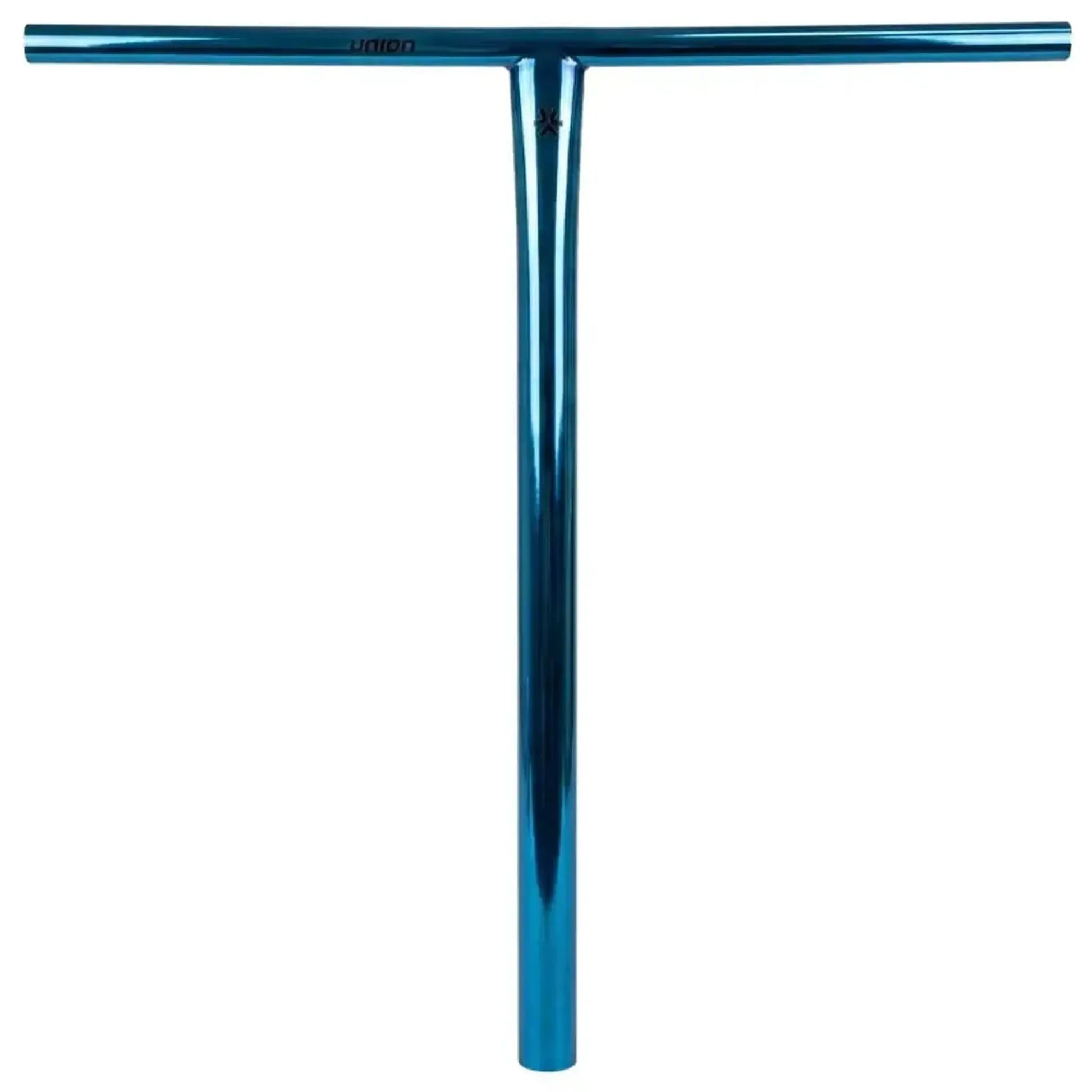 Manillar Union Uniq T Oversize Pro Scooter Chrome Blue- Scootworld.es
