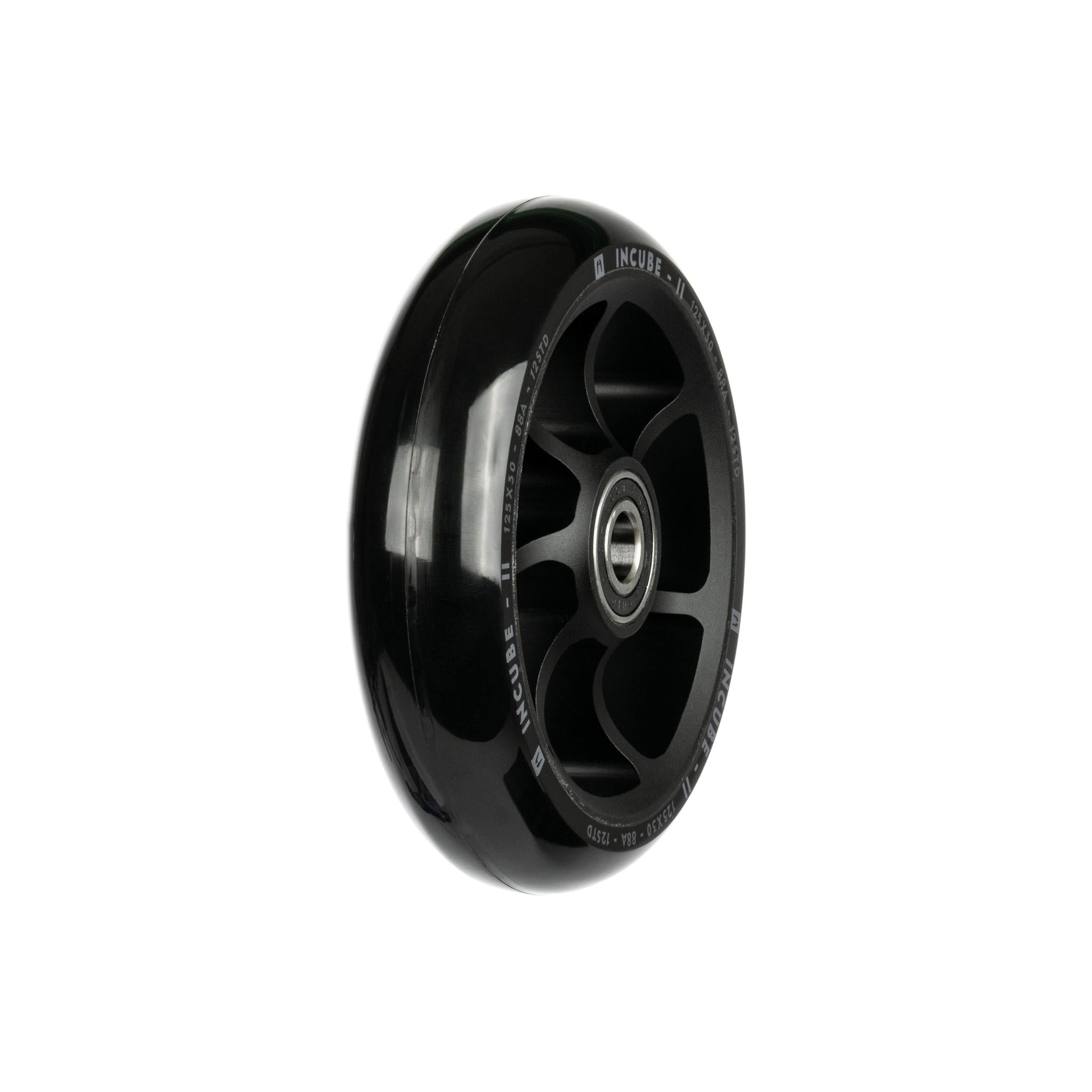 Ethic Incube V2 12 STD 125mm Ruedas Patinete - Black- Scootworld.es