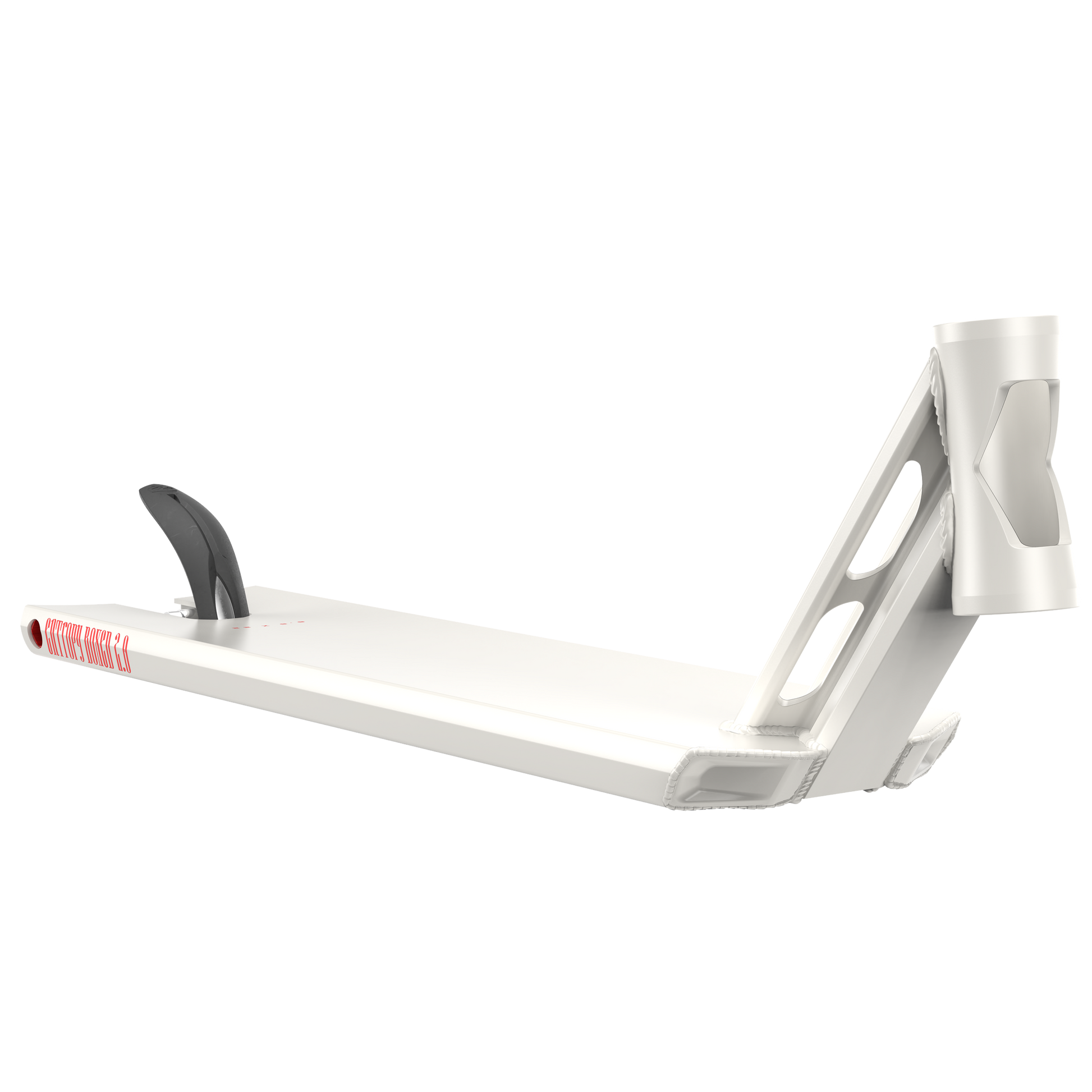 Fuzion Entropy 2.0 5.5 X 22 Boxed Tabla Scooter - Polished White