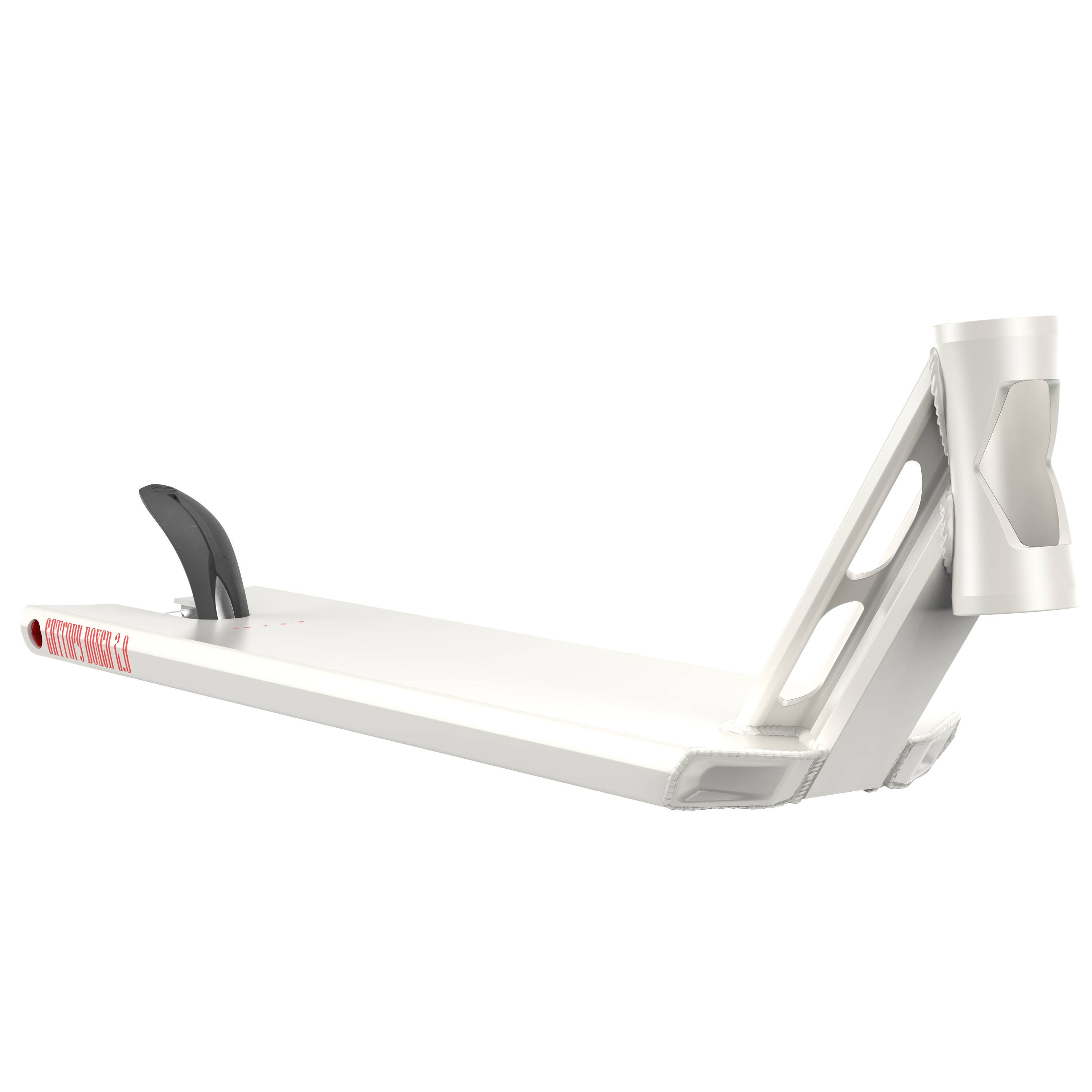 Fuzion Entropy 2.0 5.5 X 22 Boxed Tabla Scooter - Polished White