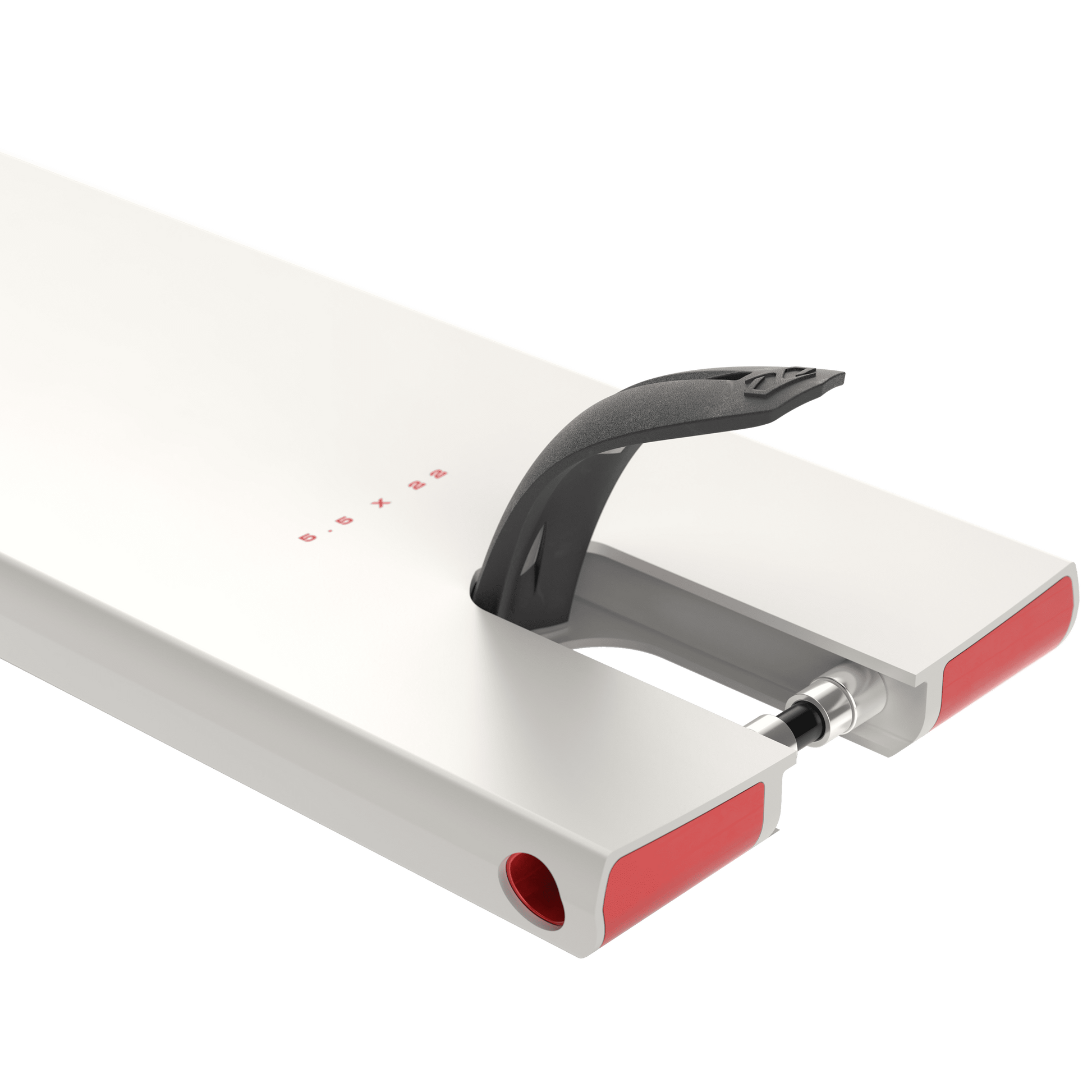 Fuzion Entropy 2.0 5.5 X 22 Boxed Tabla Scooter - Polished White