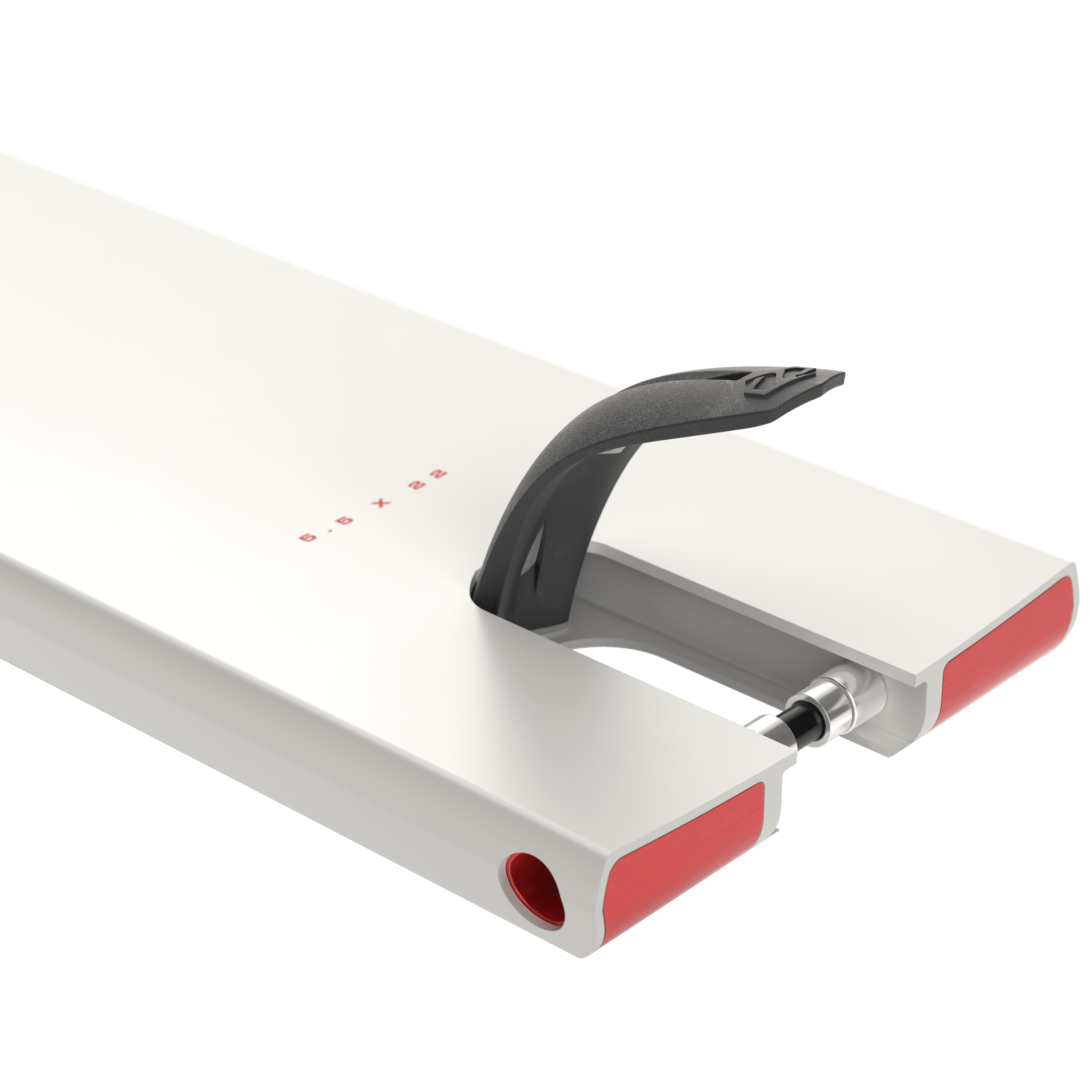 Fuzion Entropy 2.0 5.5 X 22 Boxed Tabla Scooter - Polished White