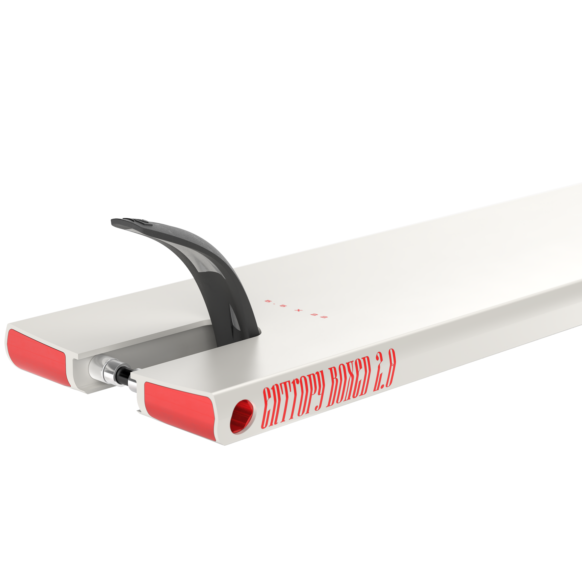 Fuzion Entropy 2.0 5.5 X 22 Boxed Tabla Scooter - Polished White