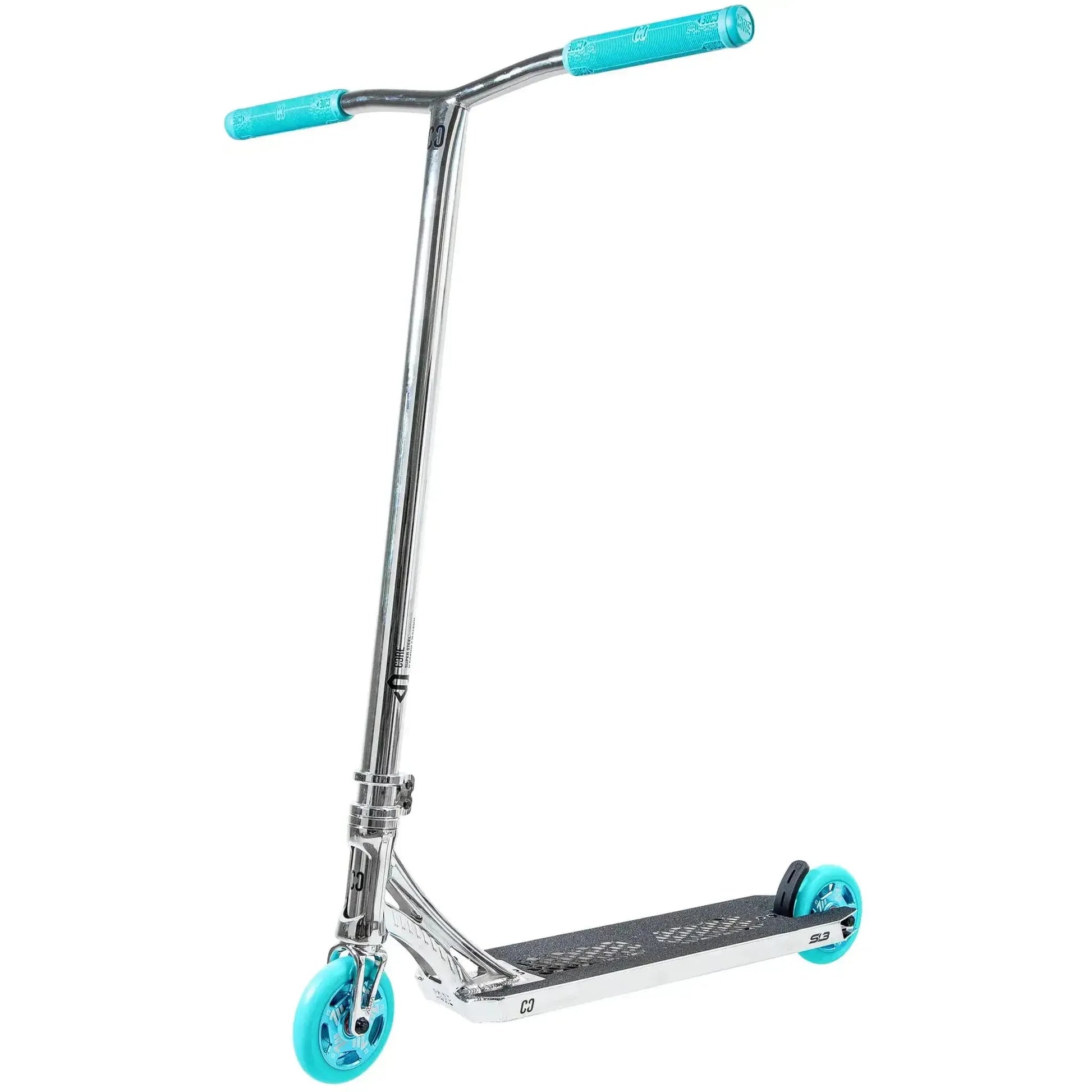 Core SL3 Scooter Freestyle (Chrome/Teal)- Scootworld.es