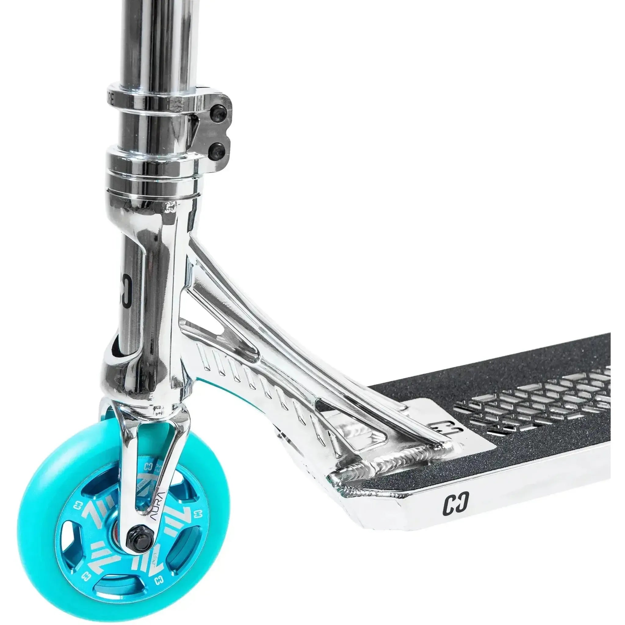 Core SL3 Scooter Freestyle (Chrome/Teal)- Scootworld.es