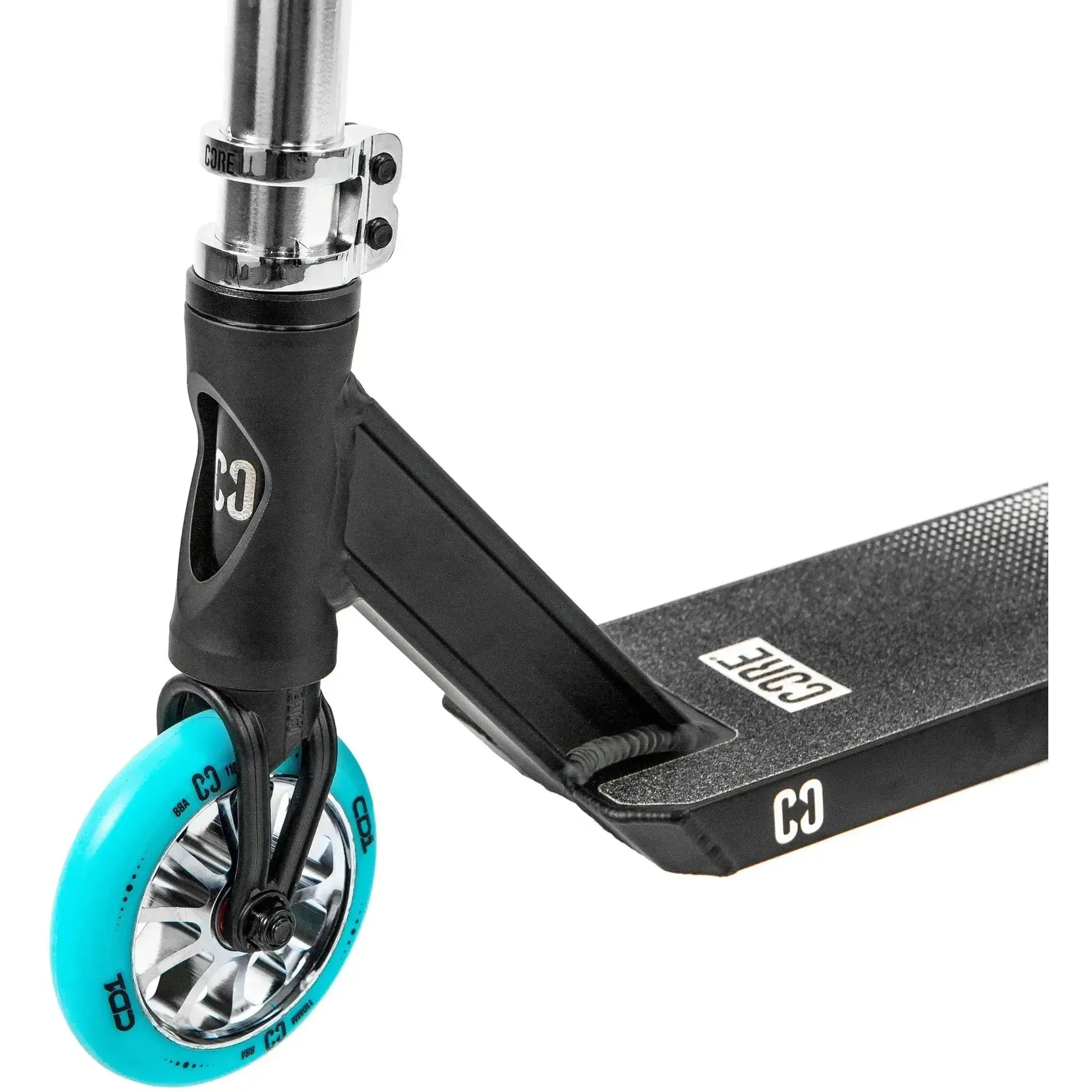 CORE CD1 Scooter Freestyle (Chrome/Teal)- Scootworld.es