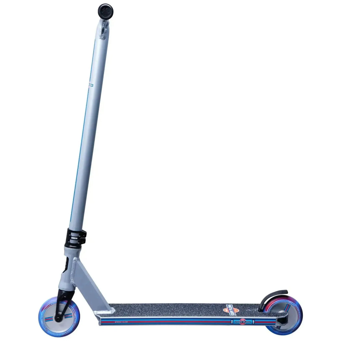 Lucky Cody Flom Signature Scooter Freestyle (Metal/Rojo/Azul)- Scootworld.es