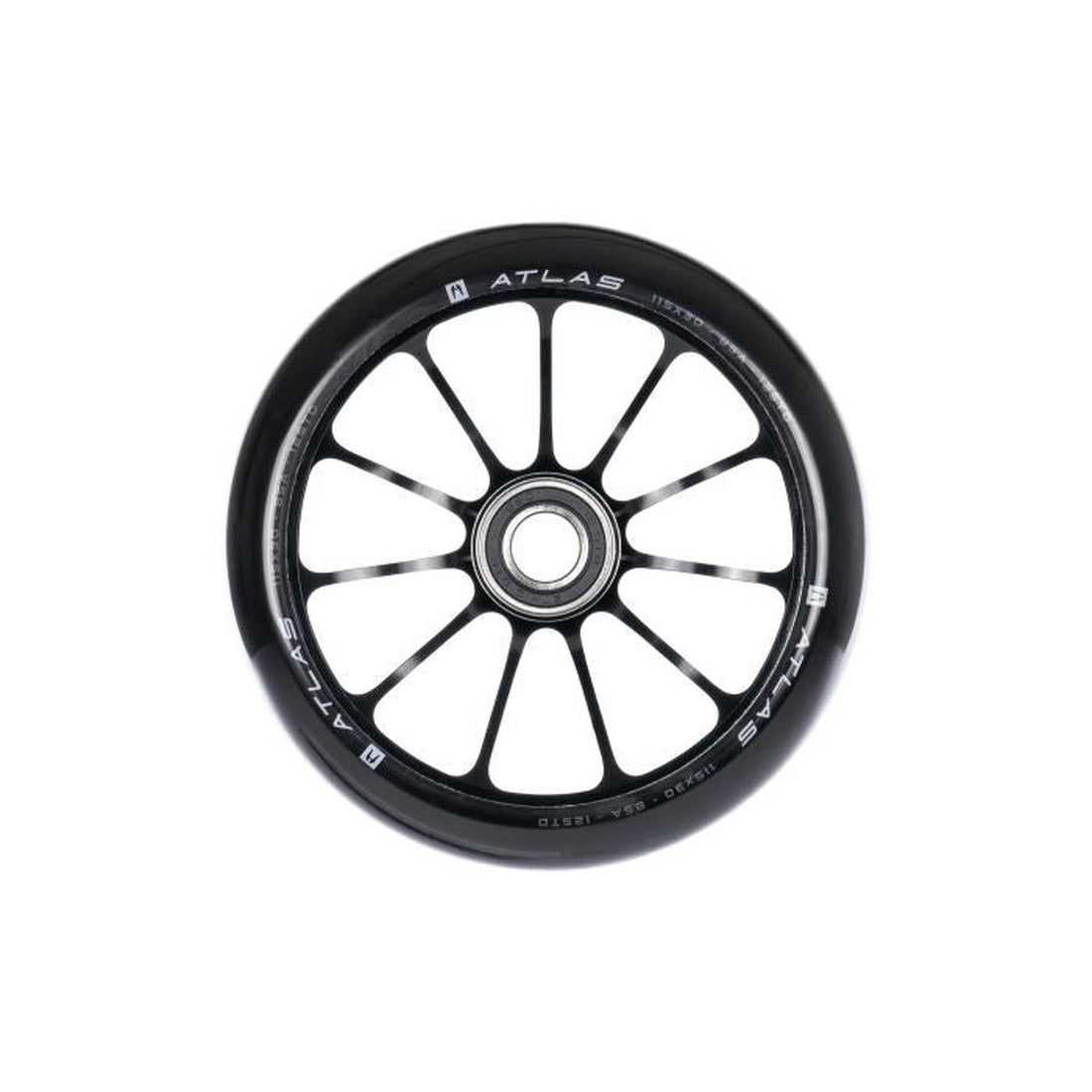 ETHIC DTC Atlas Wheel 12 STD 115mm - Black- Scootworld.es