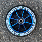 Panda Spoked V2 110mm Rueda Patinete - Blue Chrome- Scootworld.es