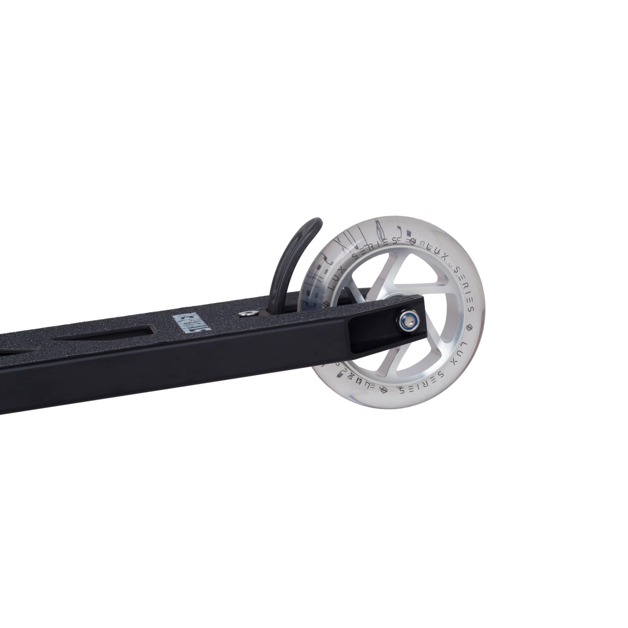 Striker Lux Youth Scooter Freestyle - Transparente/Plateado- Scootworld.es