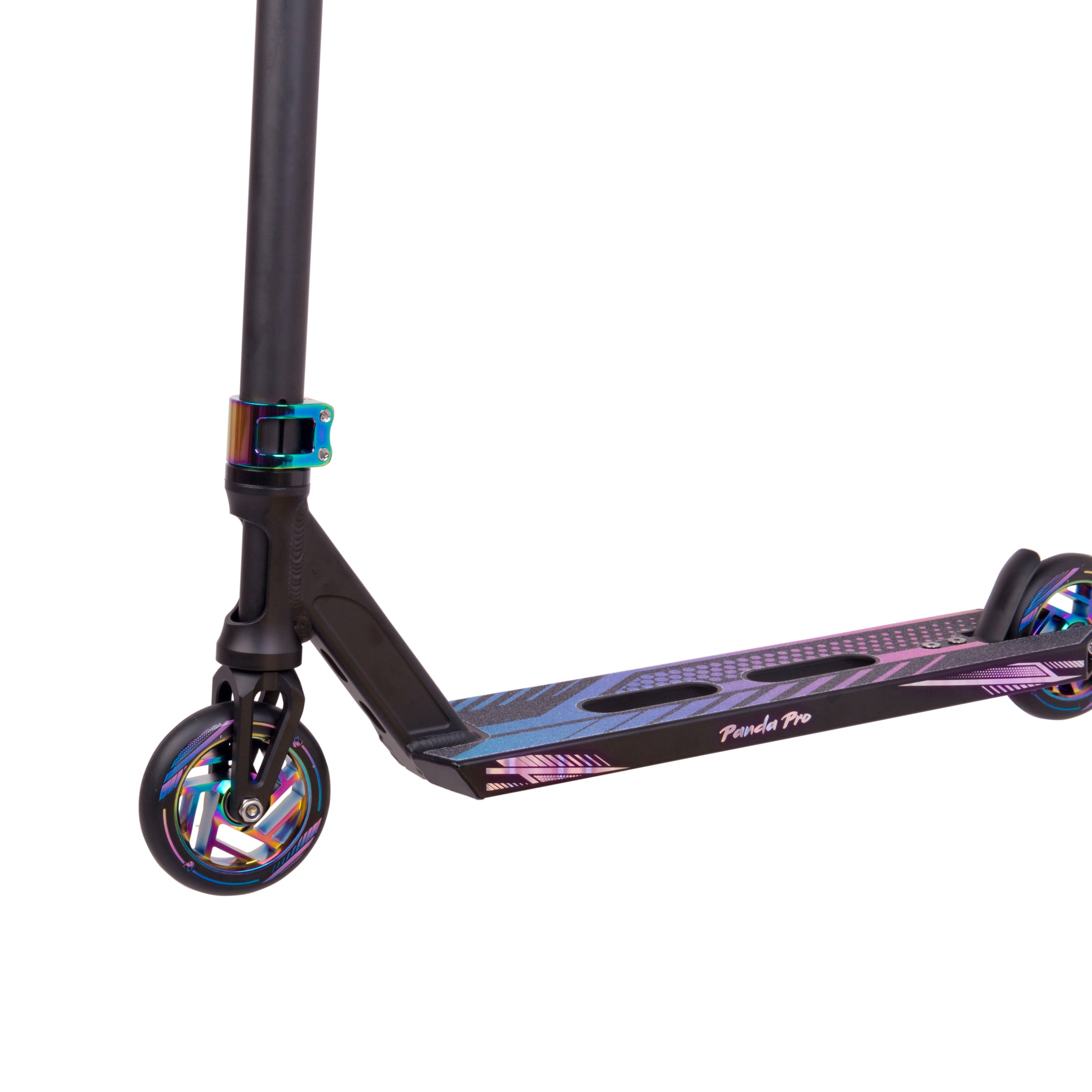 Panda Pro Scooter Freestyle - Black/Rainbow- Scootworld.es