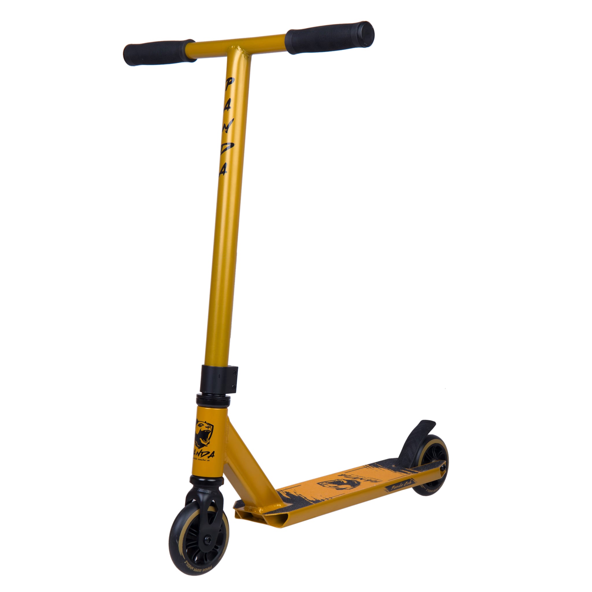 Panda Cub Scooter Freestyle - Gold Painted- Scootworld.es