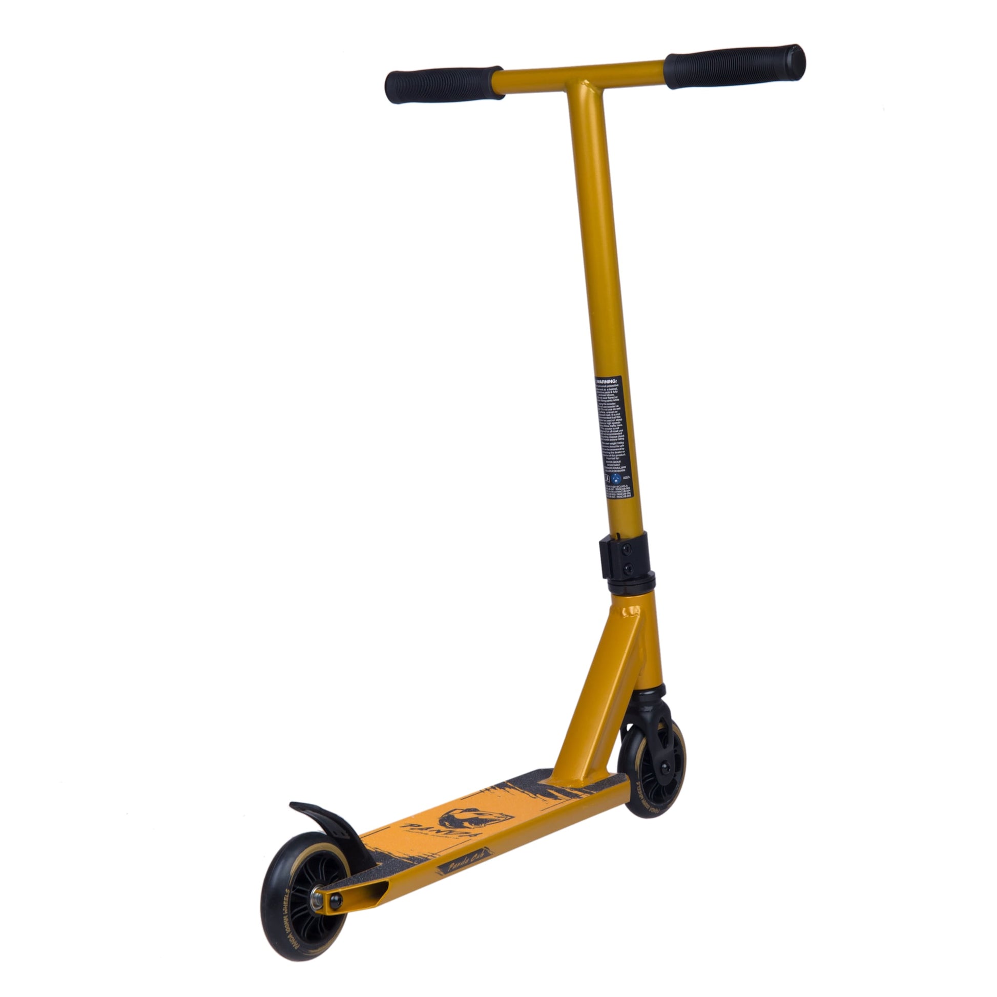 Panda Cub Scooter Freestyle - Gold Painted- Scootworld.es