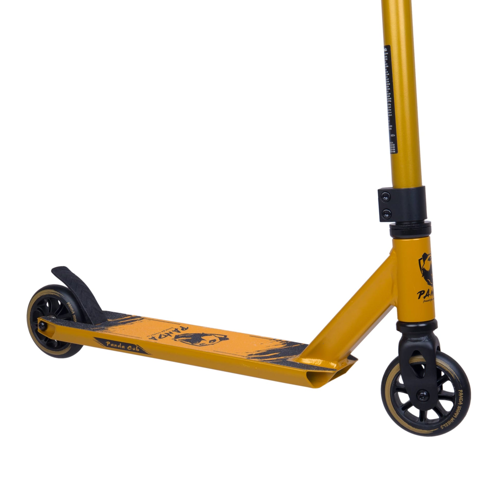 Panda Cub Scooter Freestyle - Gold Painted- Scootworld.es