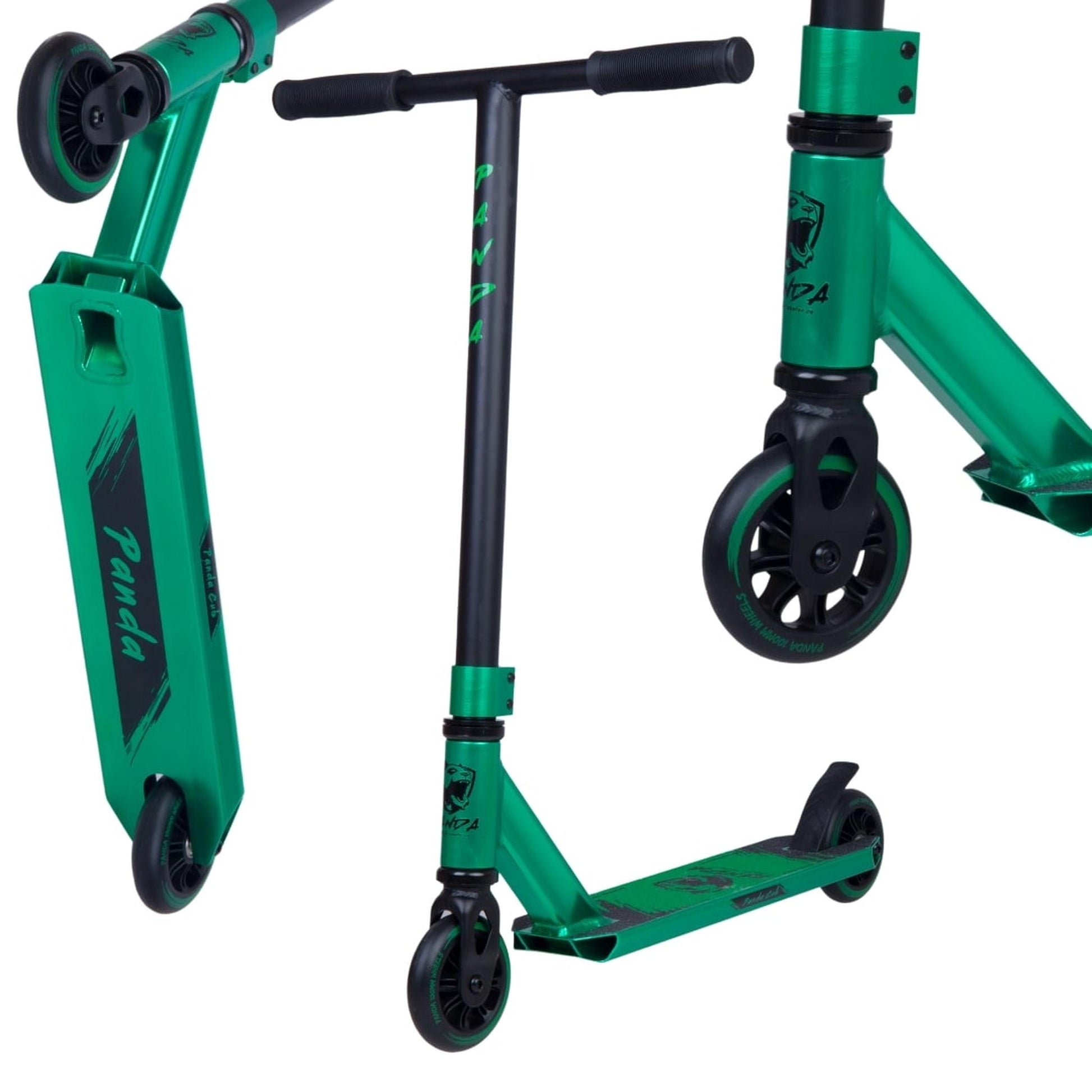Panda Cub Scooter Freestyle - Verde- Scootworld.es