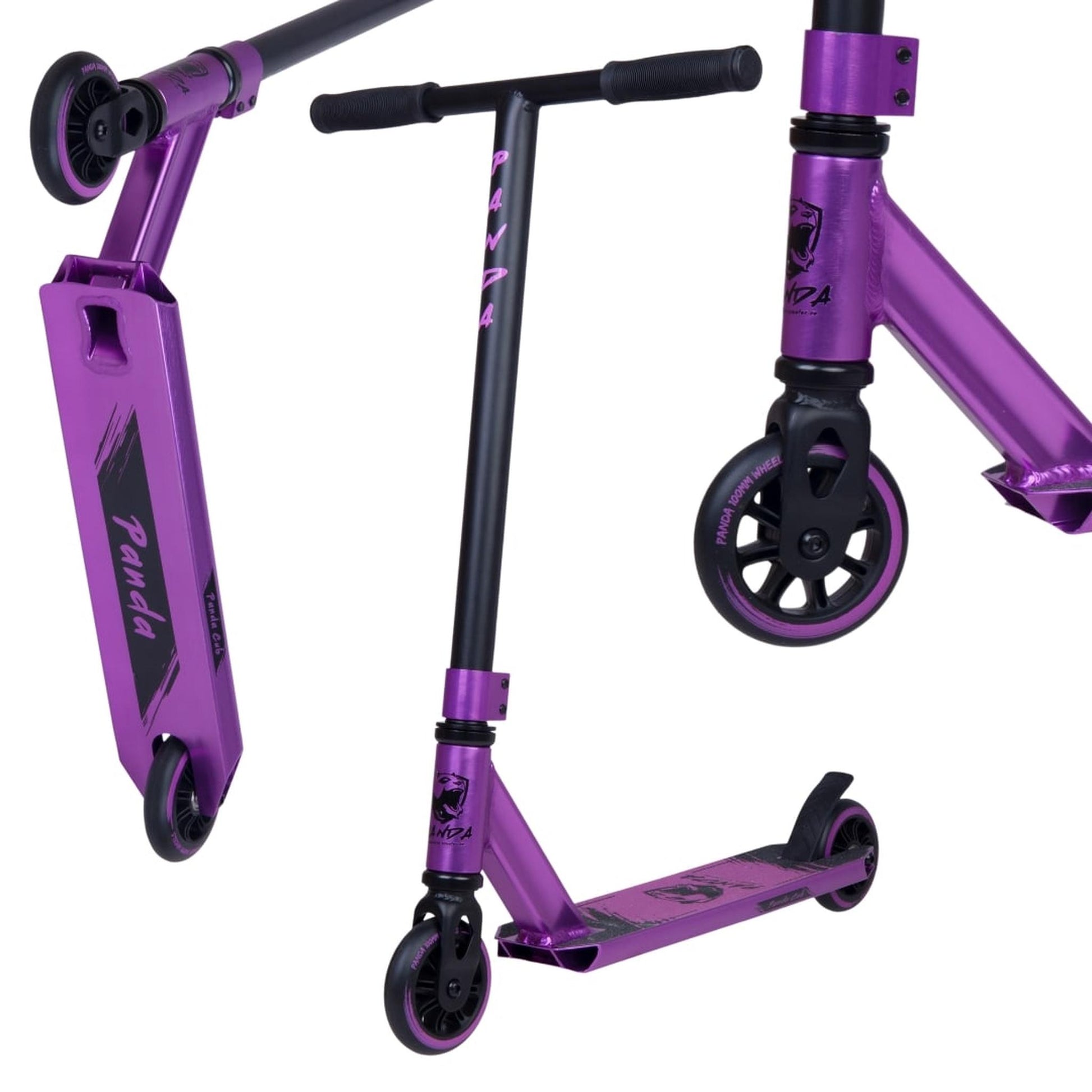 Panda Cub Scooter Freestyle - Morado- Scootworld.es