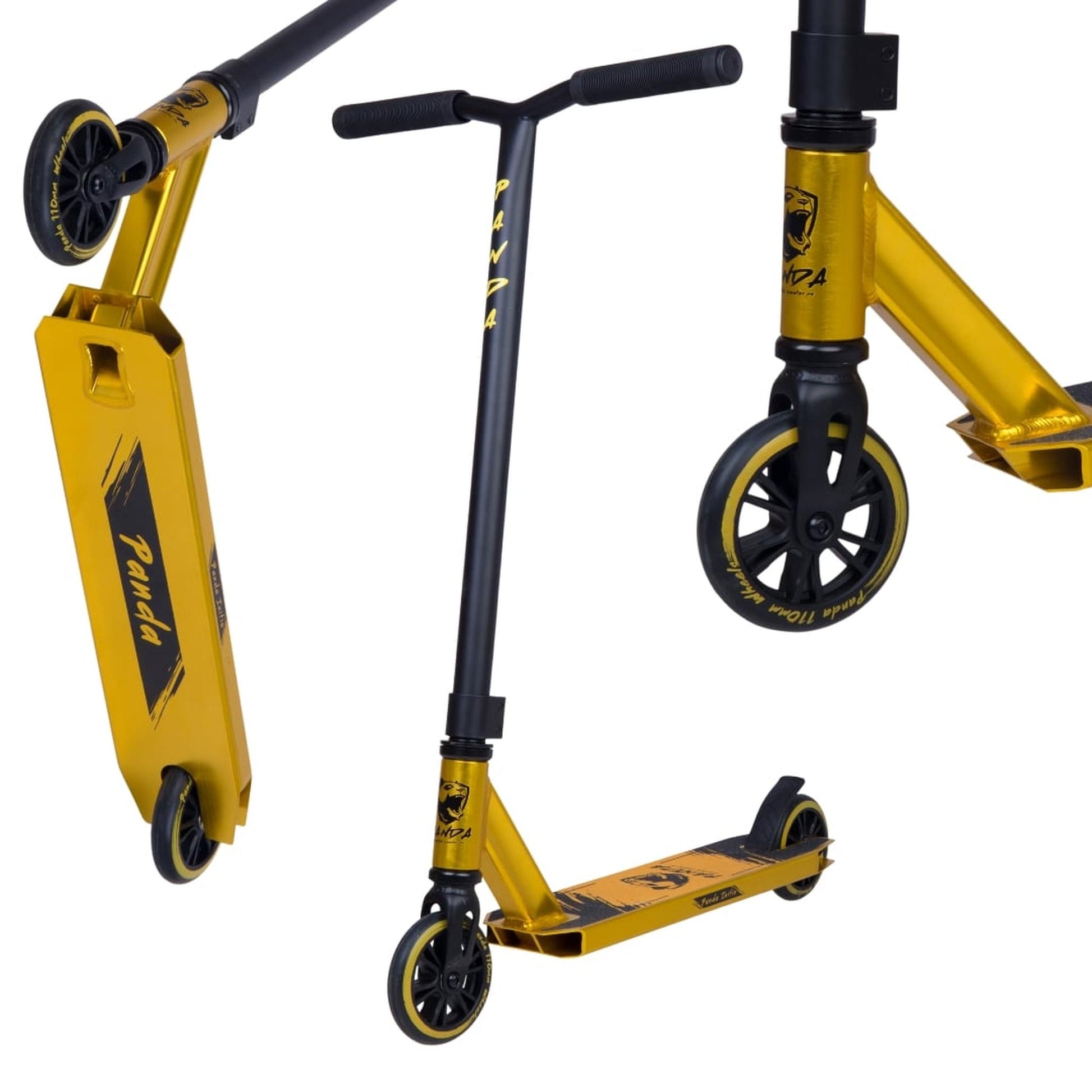 Panda Initio V2 Scooter Freestyle - Gold Deck- Scootworld.es
