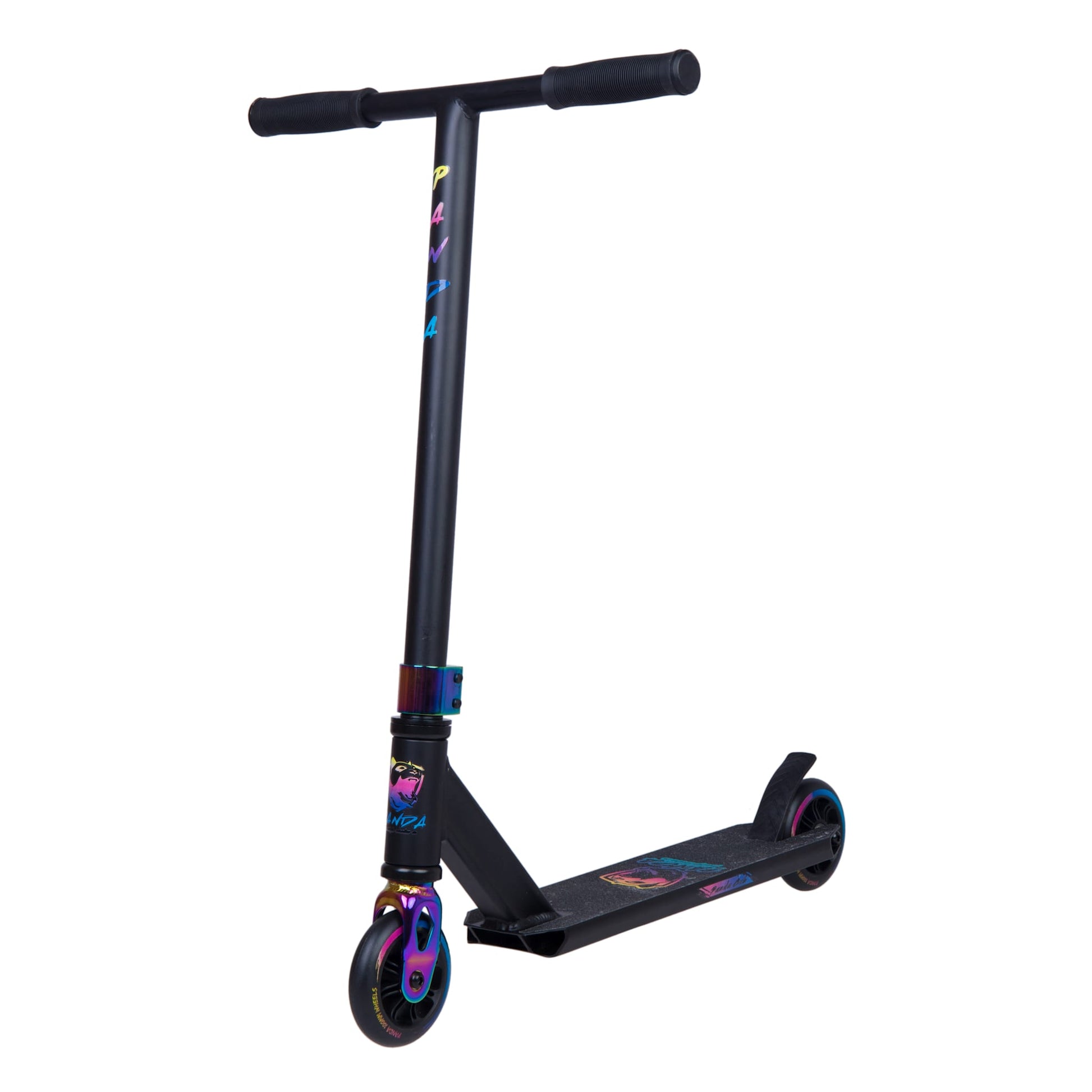 Panda Cub Scooter Freestyle - Black/Rainbow- Scootworld.es