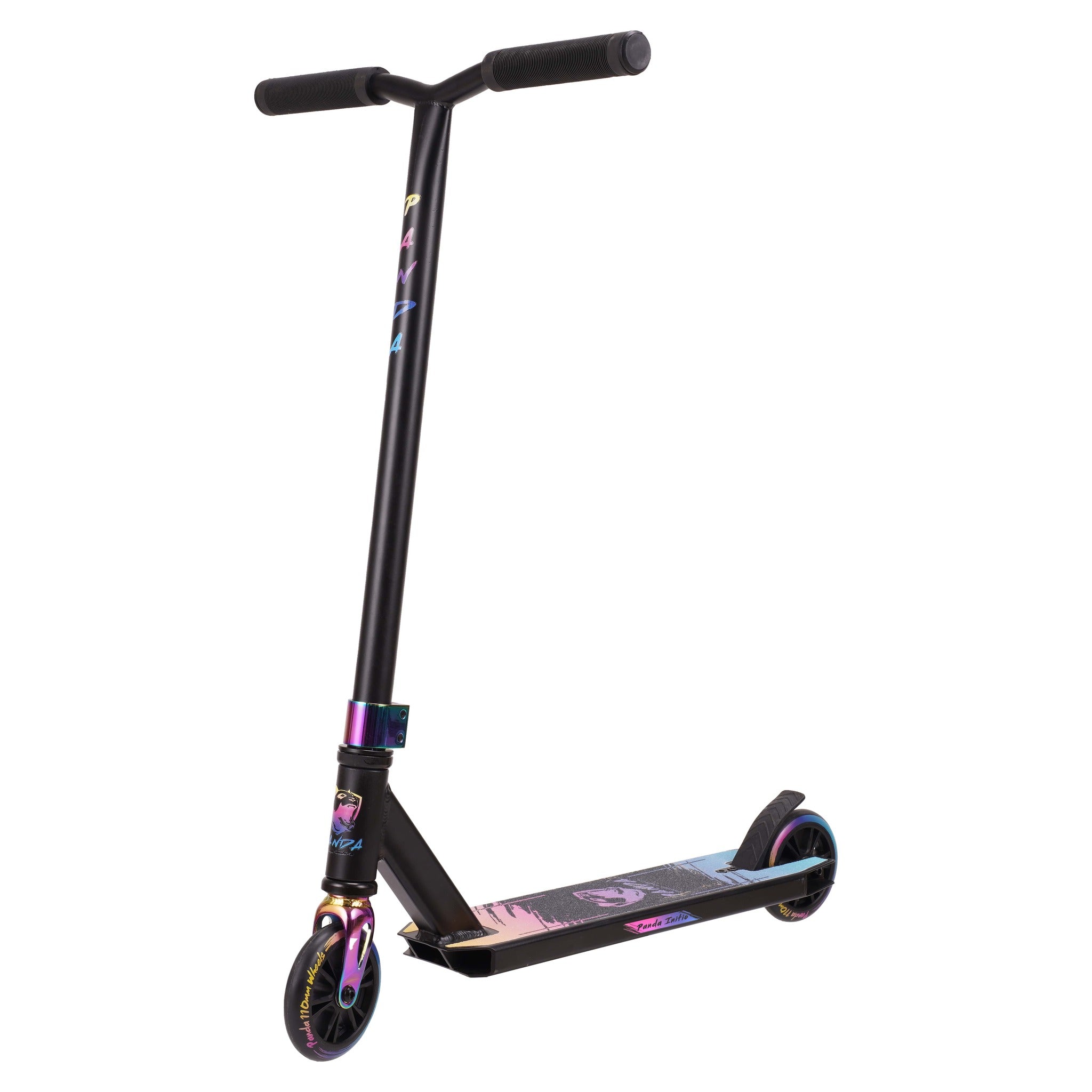 Panda Initio V2 Scooter Freestyle - Black/Rainbow- Scootworld.es