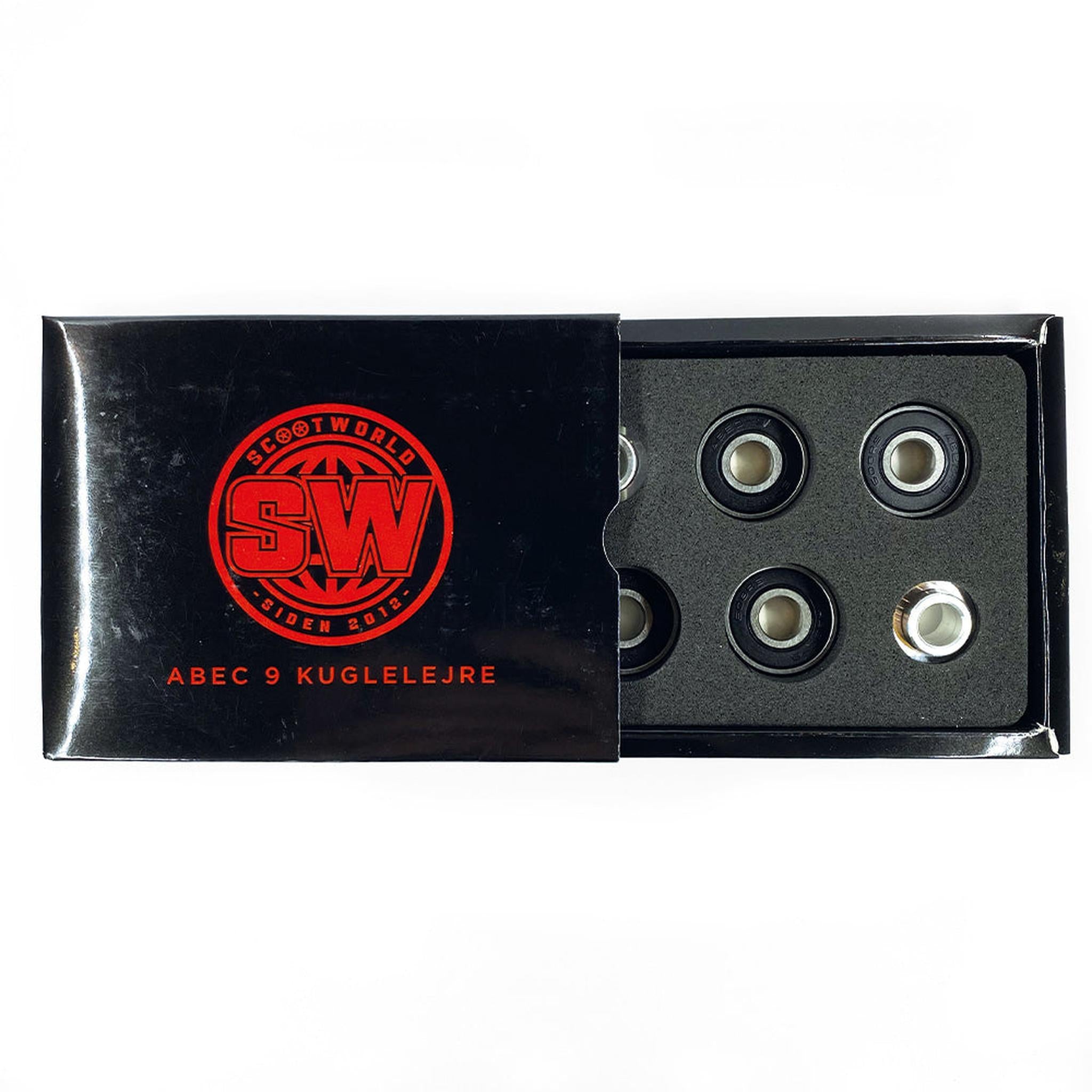 ScootWorld ABEC-9 Rodamientos - Negro- Scootworld.es