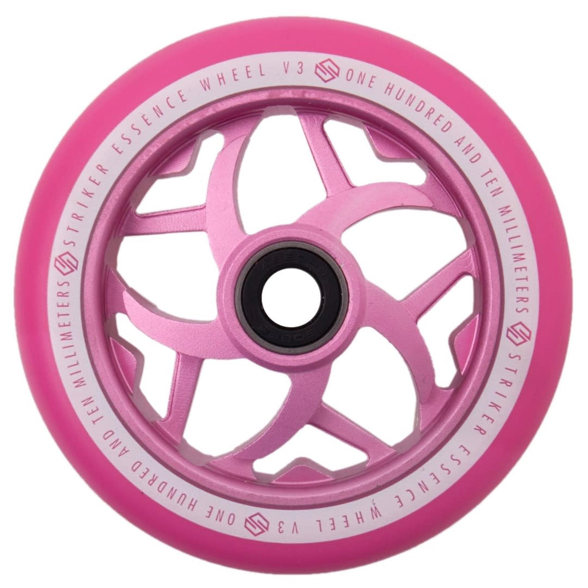 Striker Essence V3 Colorblast PU 110mm Rueda Patinete - Rosa- Scootworld.es