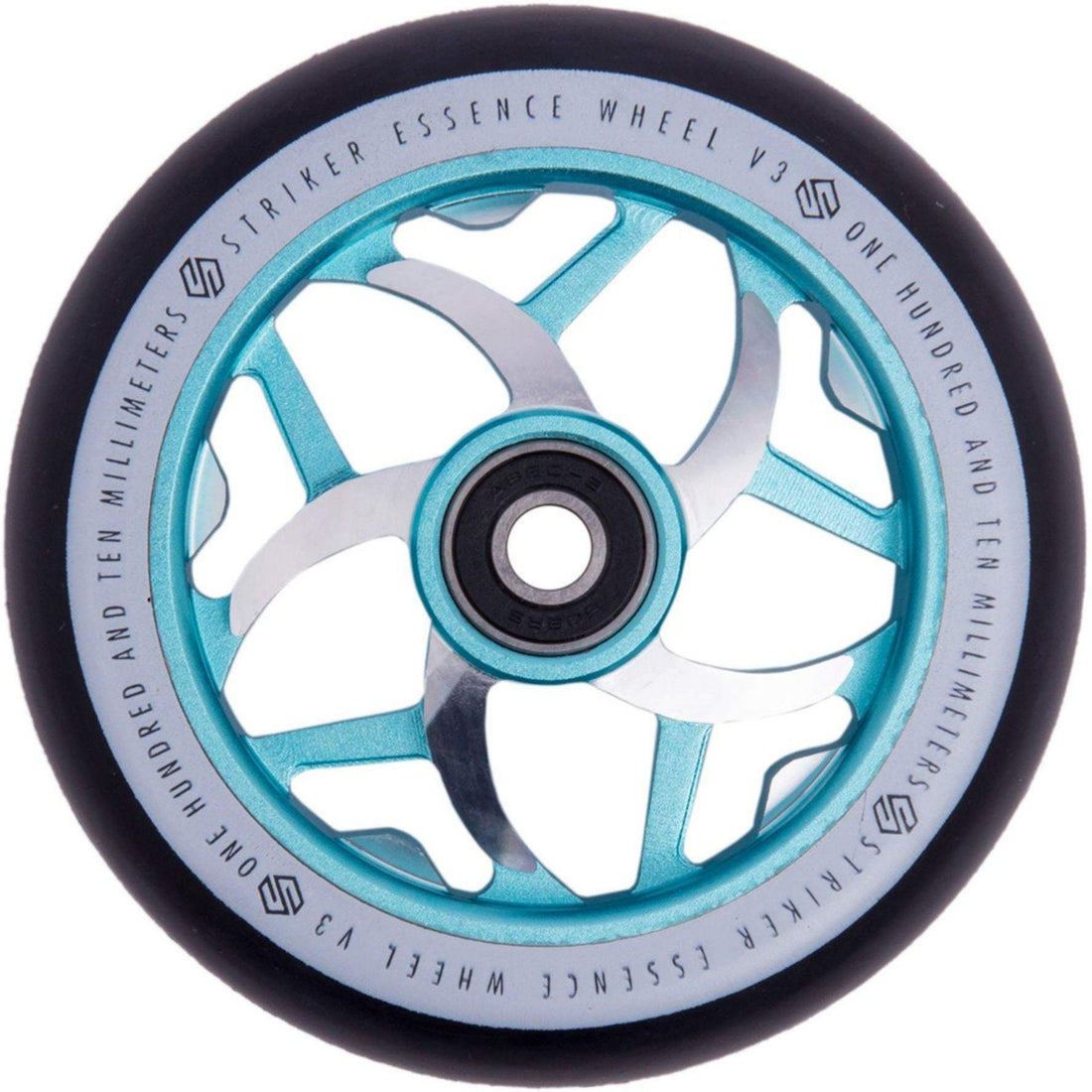 Striker Essence V3 Black PU 110mm Rueda Patinete- Scootworld.es