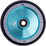 Striker Lighty Fullcore V3 Black PU 110mm Rueda Patinete - Verde Turquesa- Scootworld.es