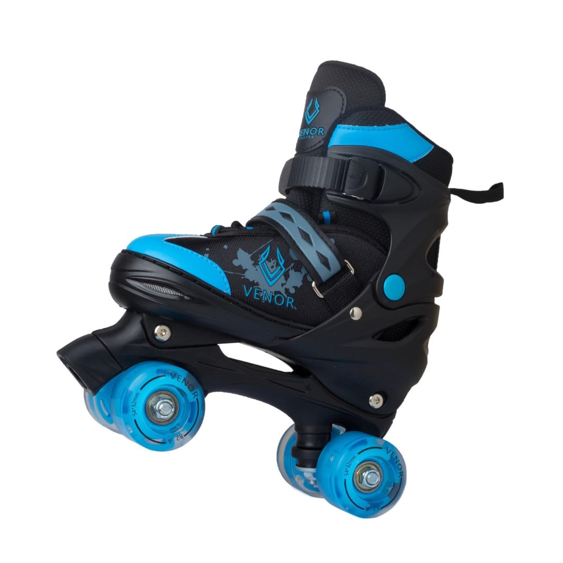 VENOR Ignite LED Patines Quad - Negro/Azul- Scootworld.es