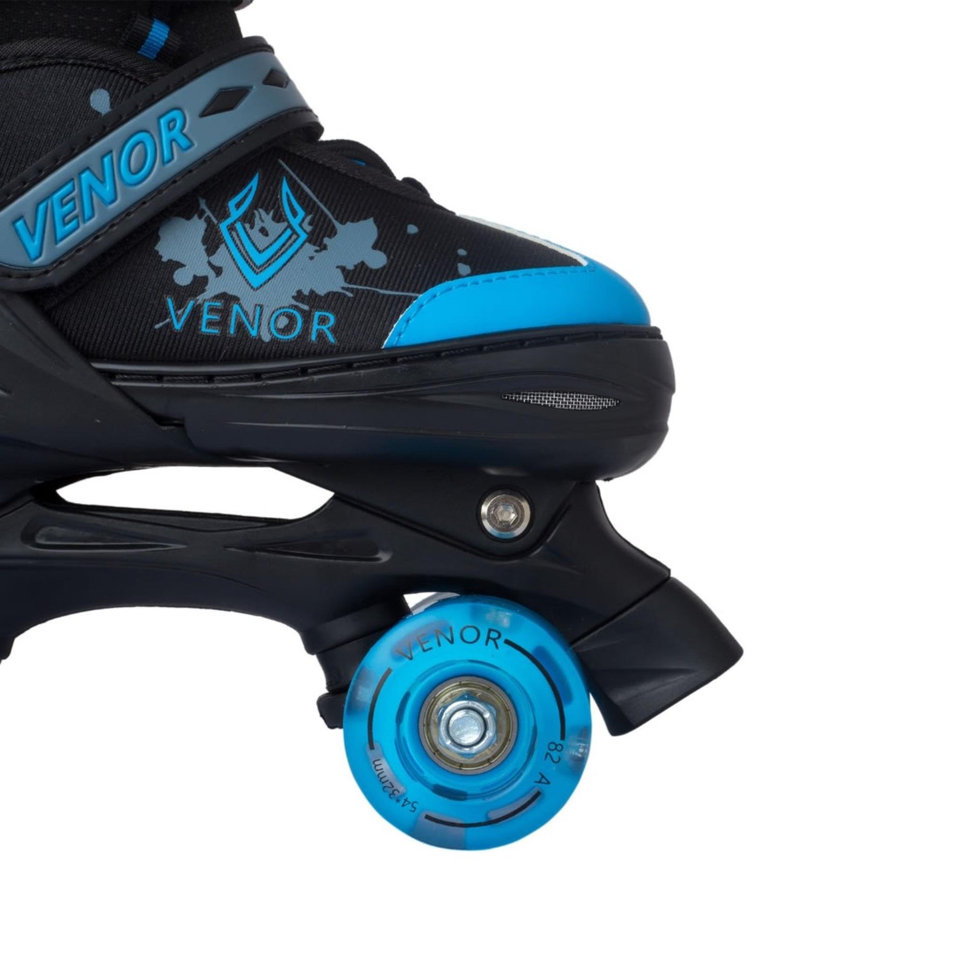 VENOR Ignite LED Patines Quad - Negro/Azul- Scootworld.es