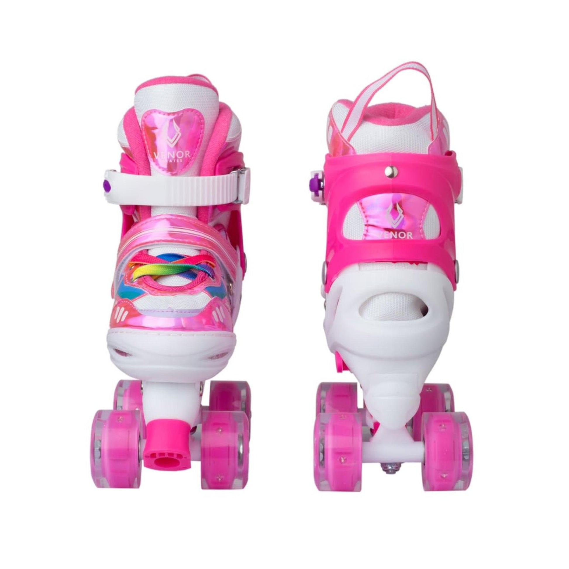 VENOR Ignite LED Patines Quad - Rosa Brillante- Scootworld.es