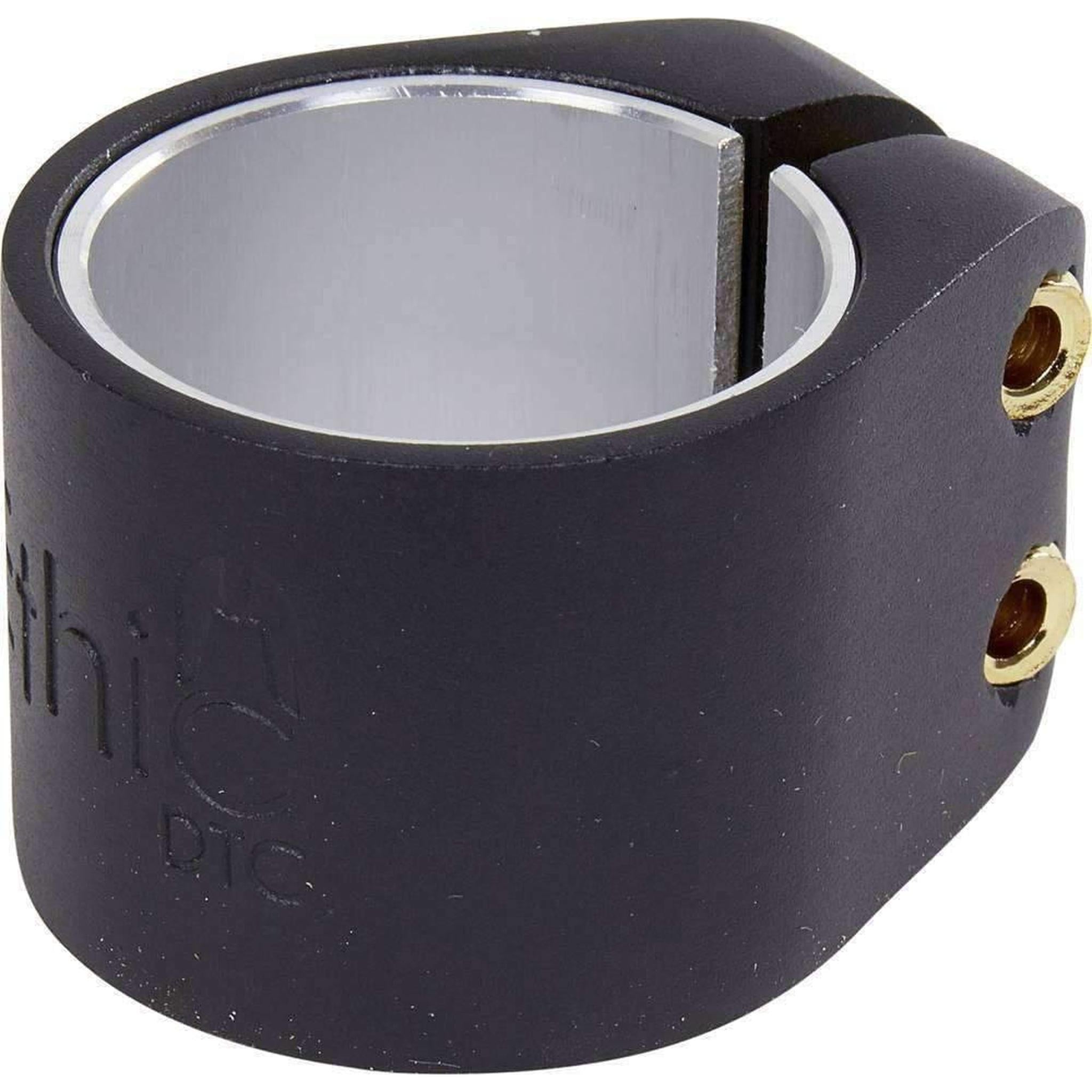 Ethic Standard Alu Double Clamp Til Scooter - Negro- Scootworld.es