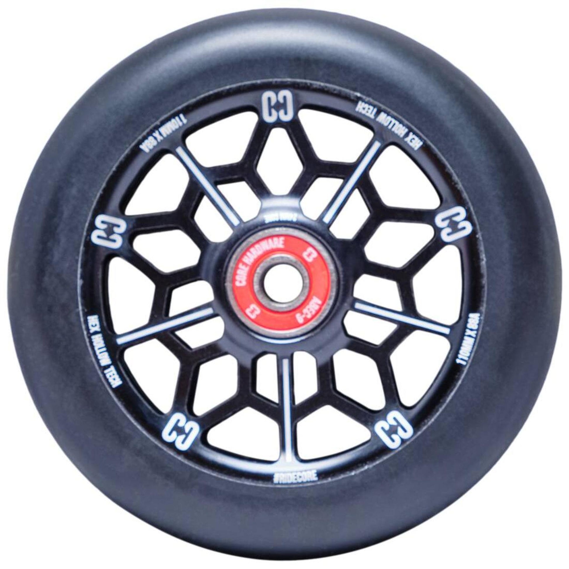 CORE Hex Hollow Ruedas Til Scooter - Negro- Scootworld.es