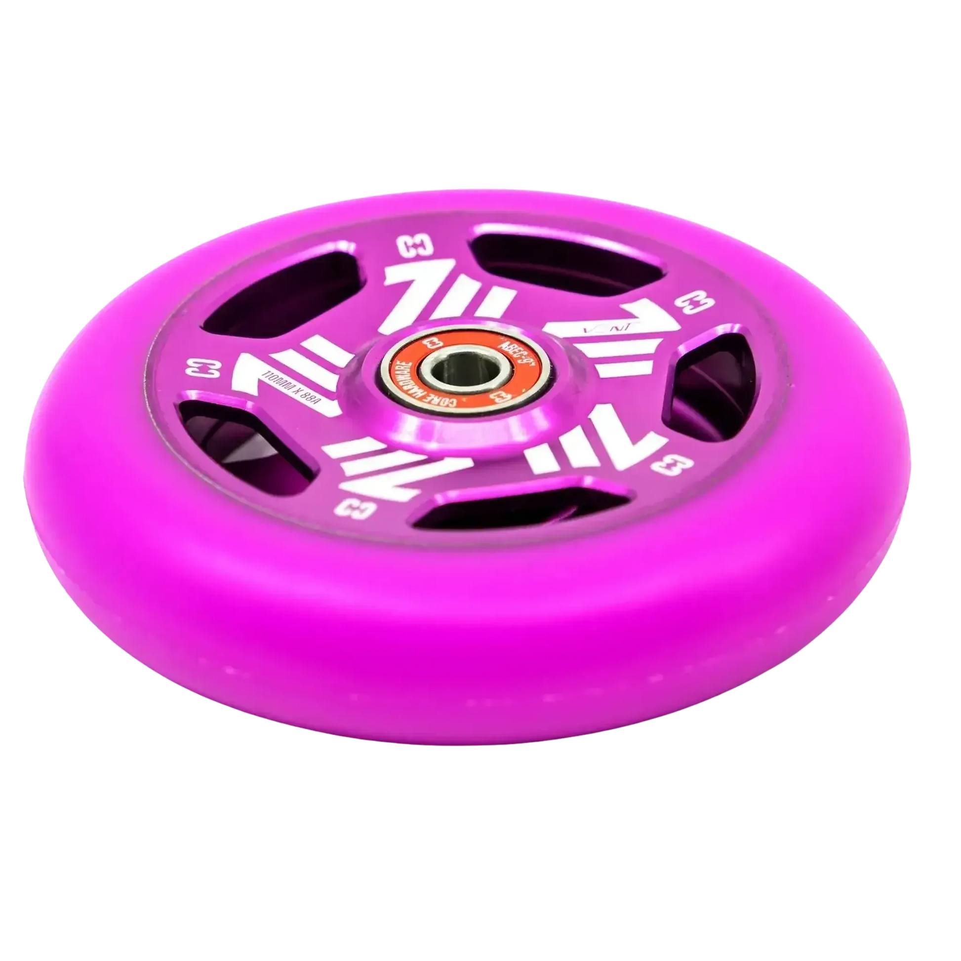 CORE Vent Hollow Rueda Patinete - 110mm - Lila- Scootworld.es