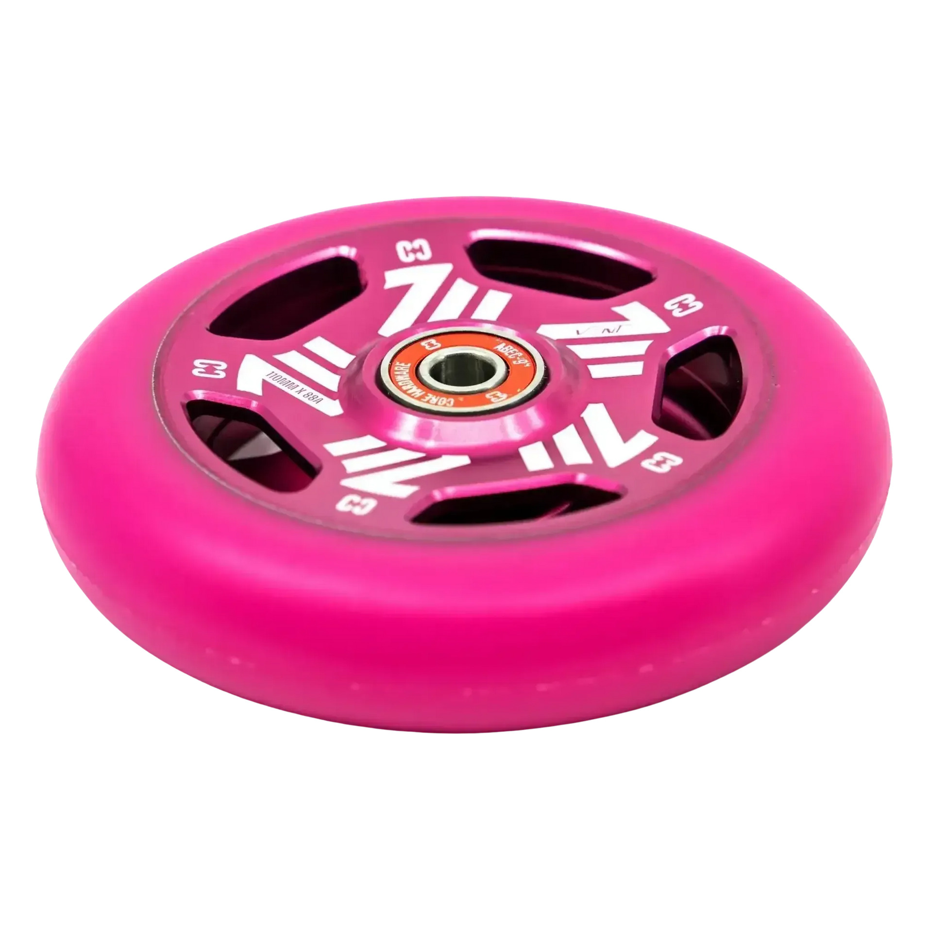 CORE Vent Hollow Rueda Patinete - 110mm - Rosa- Scootworld.es