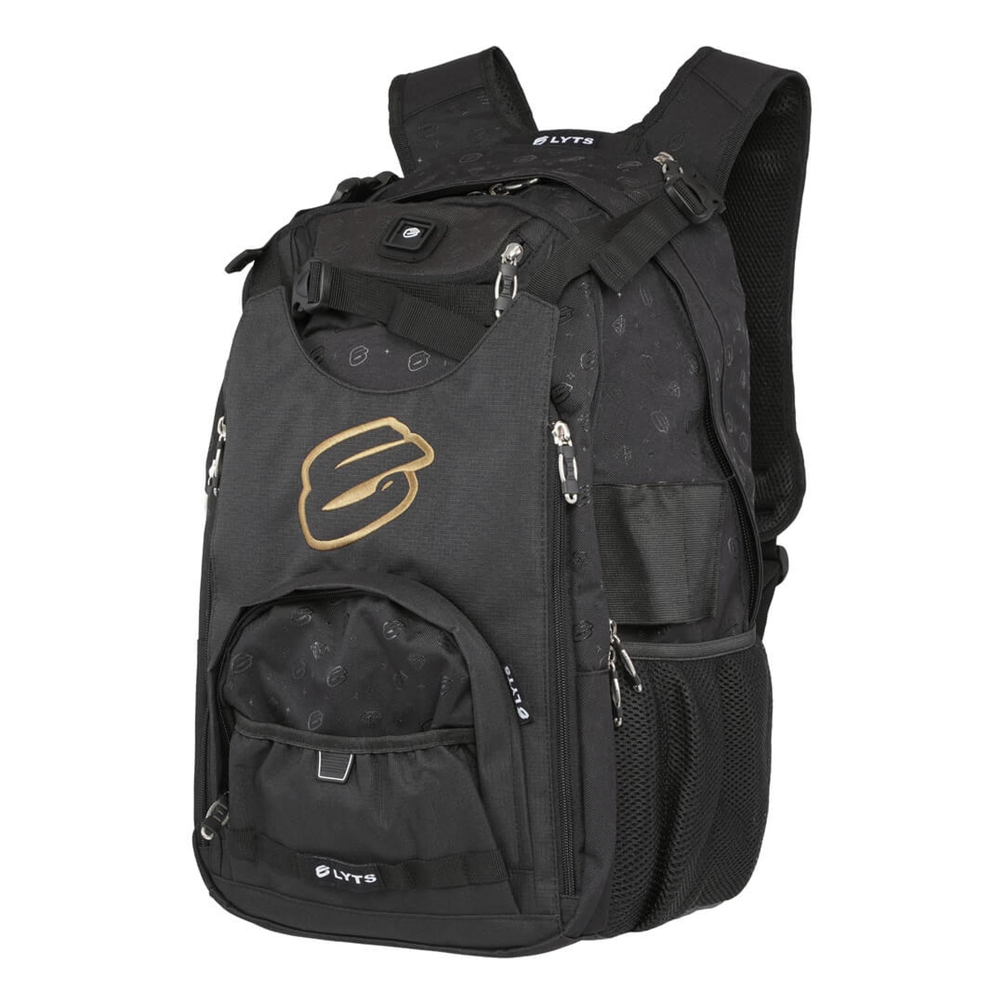 ELYTS Skoletaske - Negro/Gold- Scootworld.es