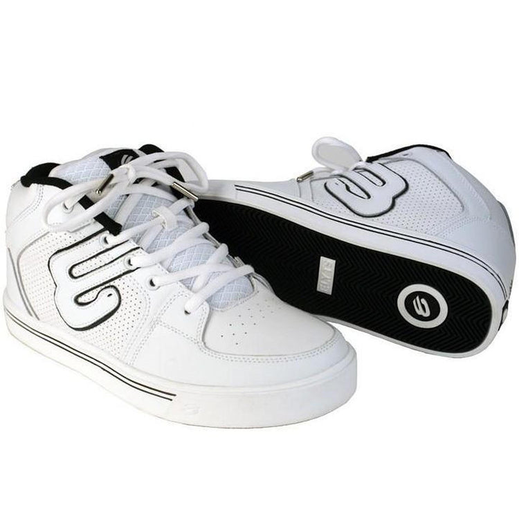Elyts Mid Top 2 White Action Skate Sko- Scootworld.es