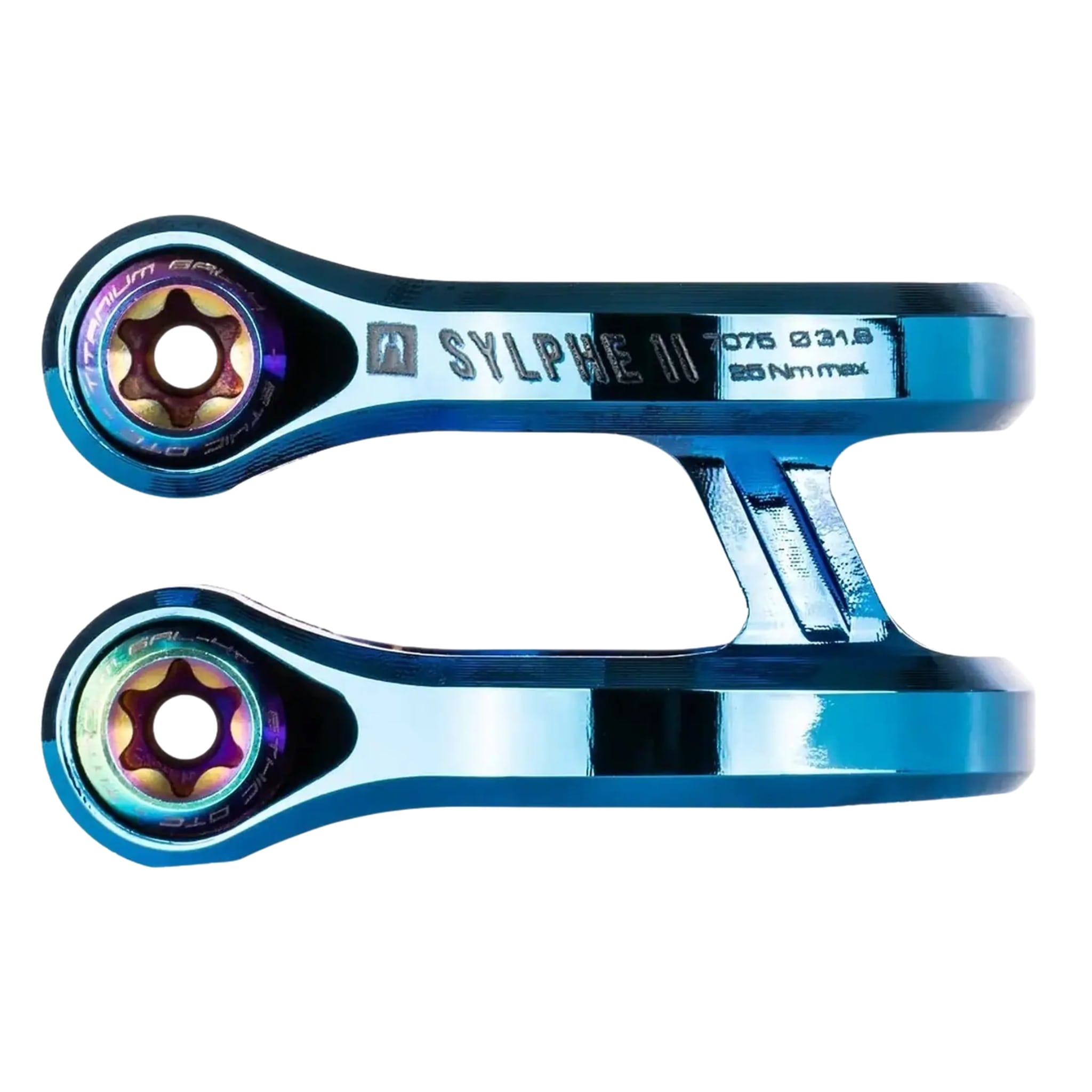 Ethic Sylphe V2 Abrazadera Patinete - Azul Cromo- Scootworld.es