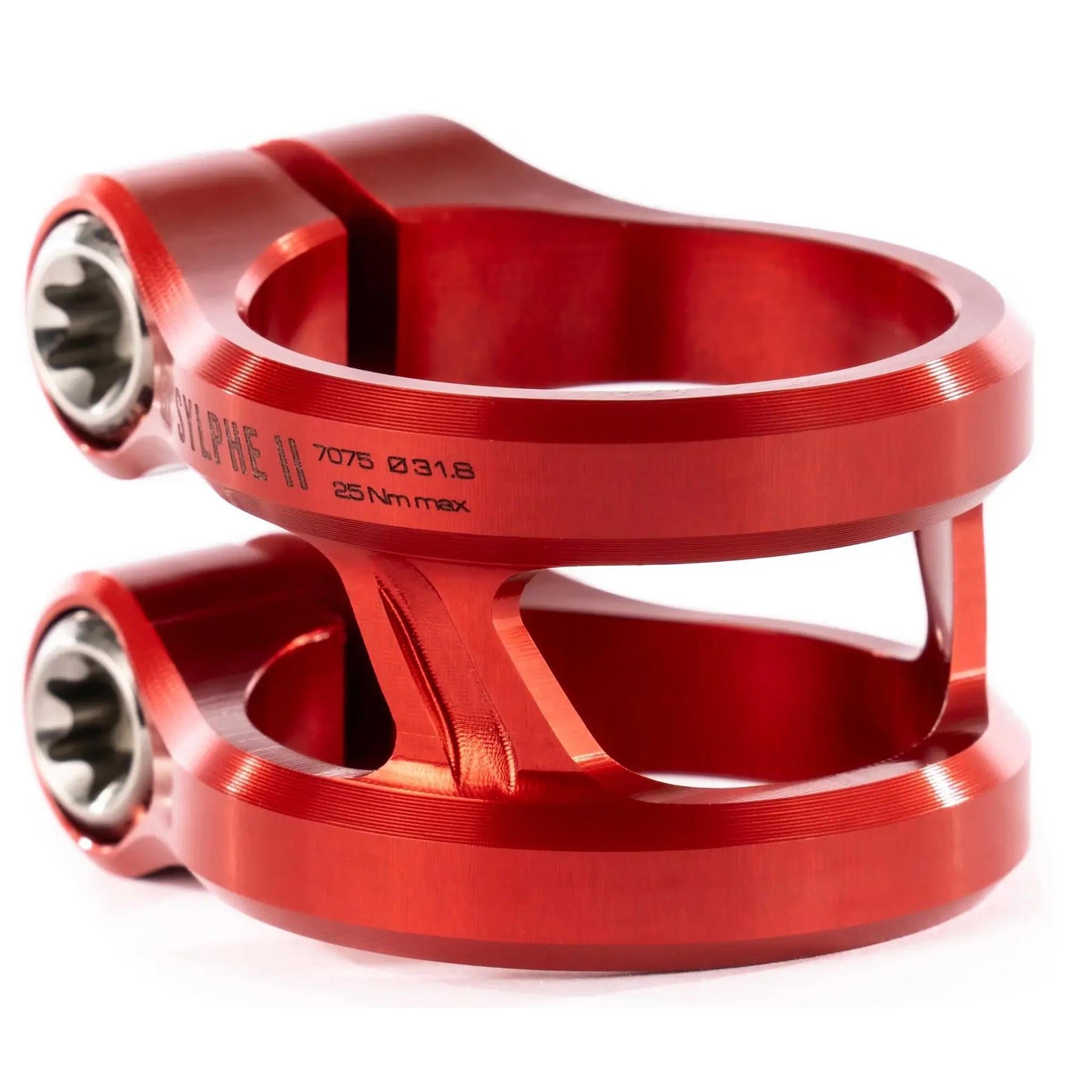 Ethic Sylphe V2 Abrazadera Patinete - Rojo- Scootworld.es