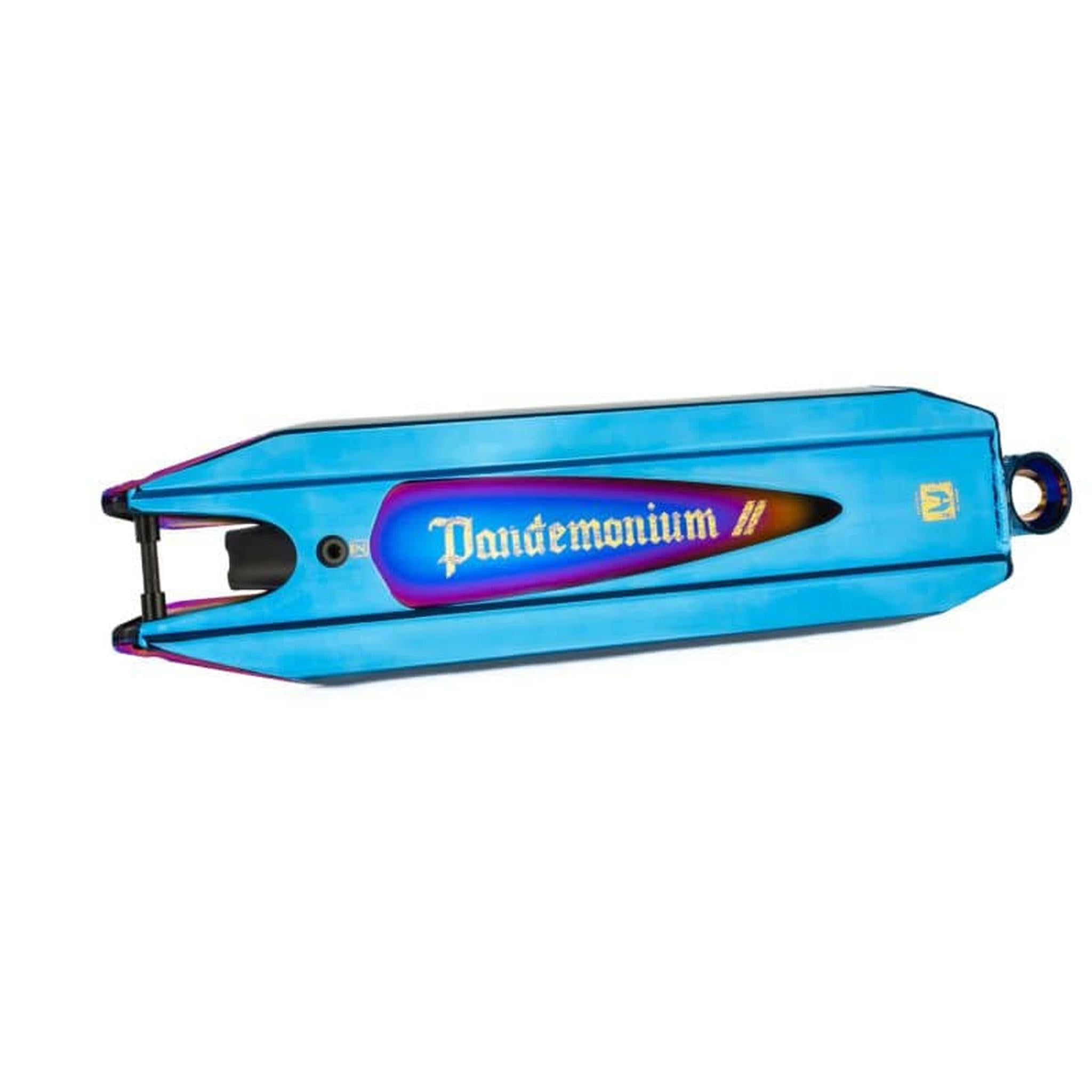 Ethic Pandemonium V2 Tabla Scooter - Azul Cromo- Scootworld.es