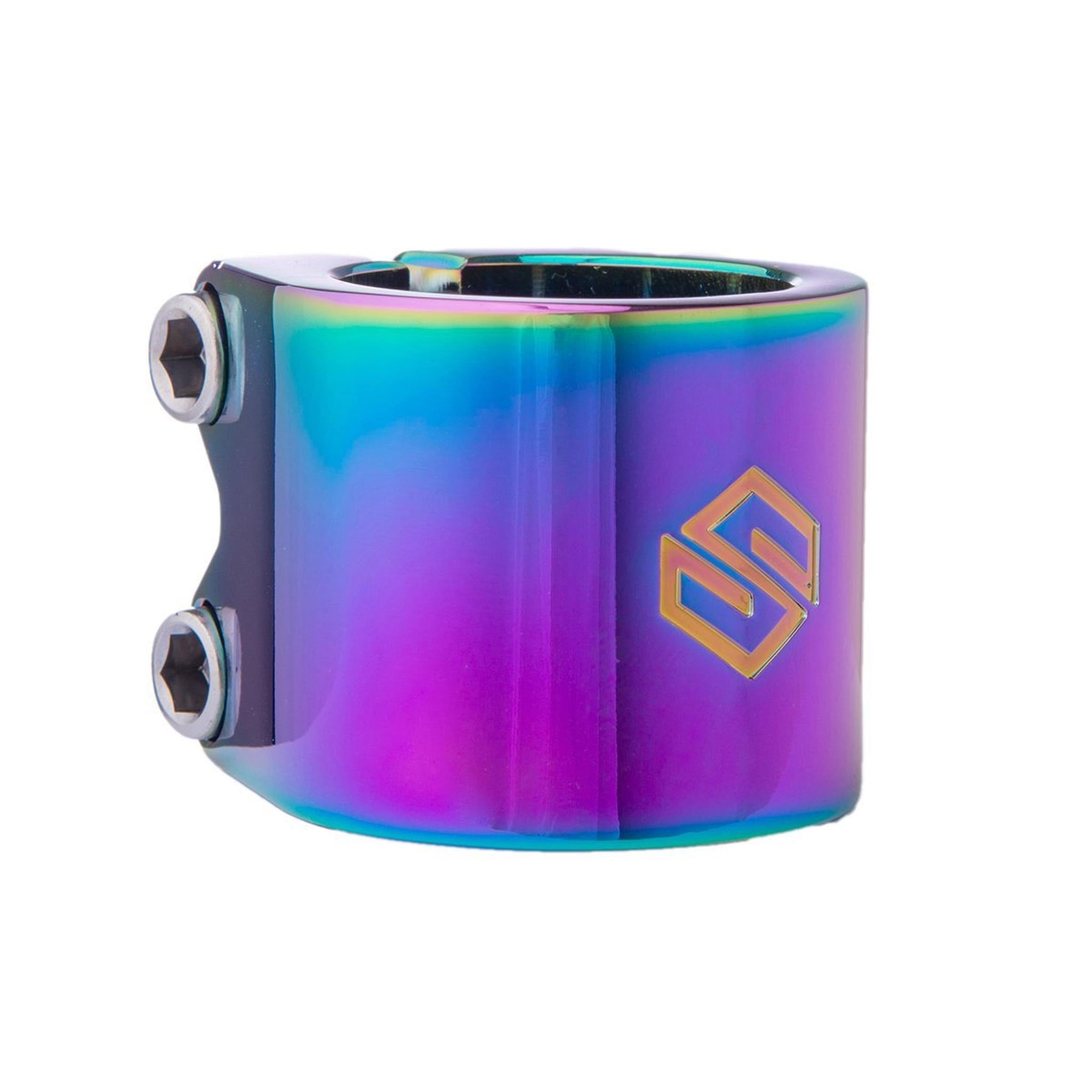 Striker Lux Double Abrazadera Patinete - Rainbow- Scootworld.es