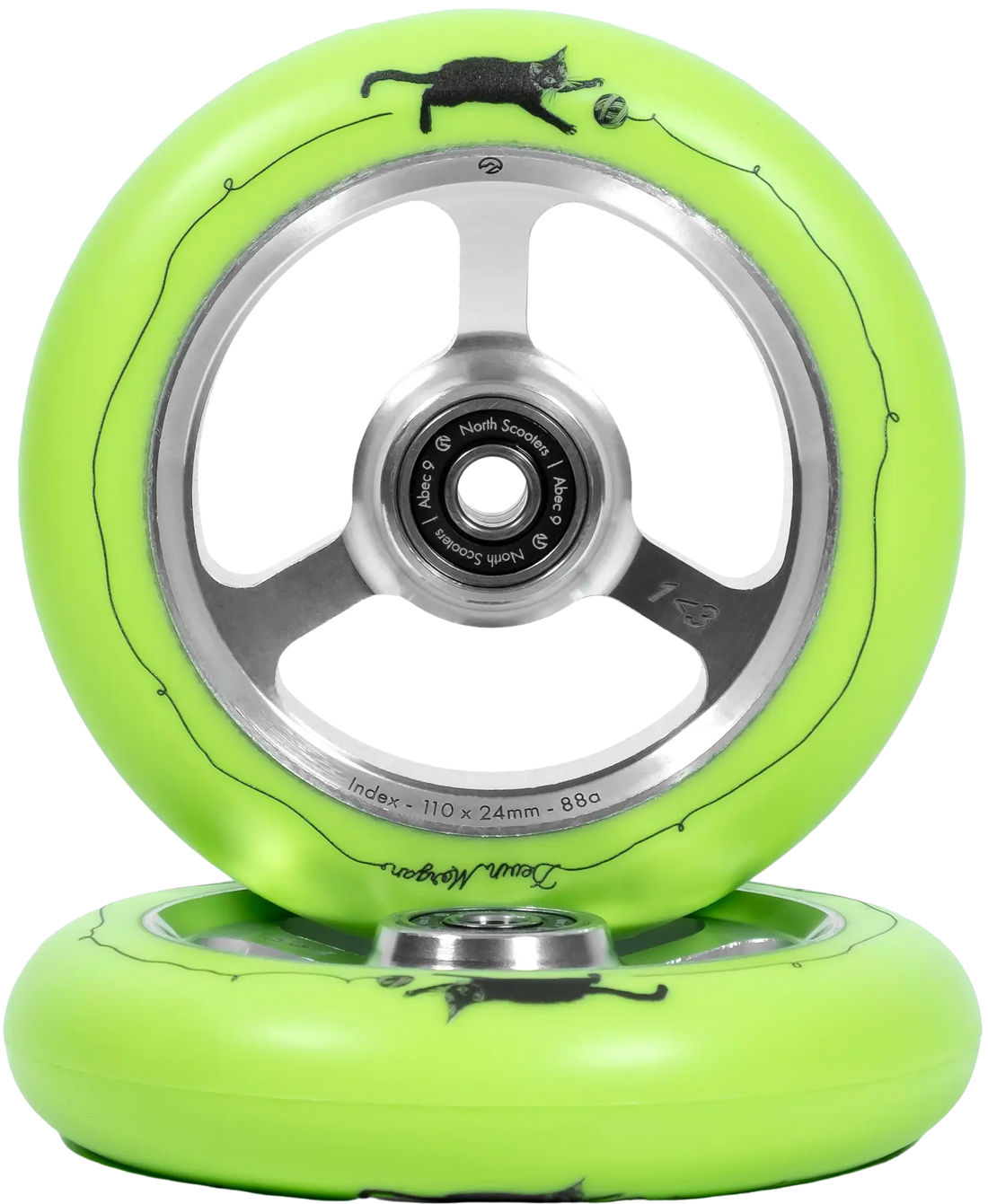 North Devin Morgan Ruedas Patinete 2 Piezas