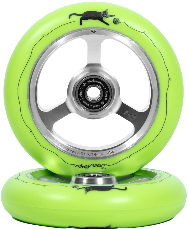 North Devin Morgan Ruedas Patinete 2 Piezas