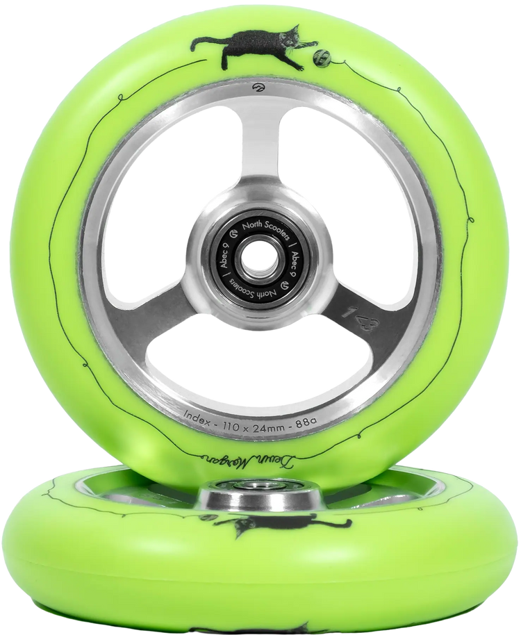 North Devin Morgan Ruedas Patinete 2 Piezas