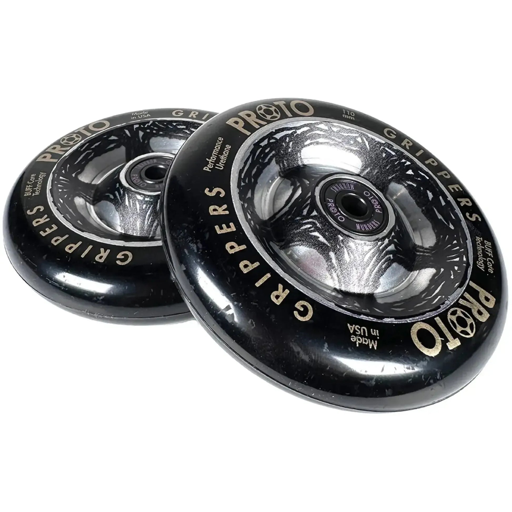 Proto Catalyst Gripper Ruedas Patinete 2 Piezas - 110mm - Negro- Scootworld.es