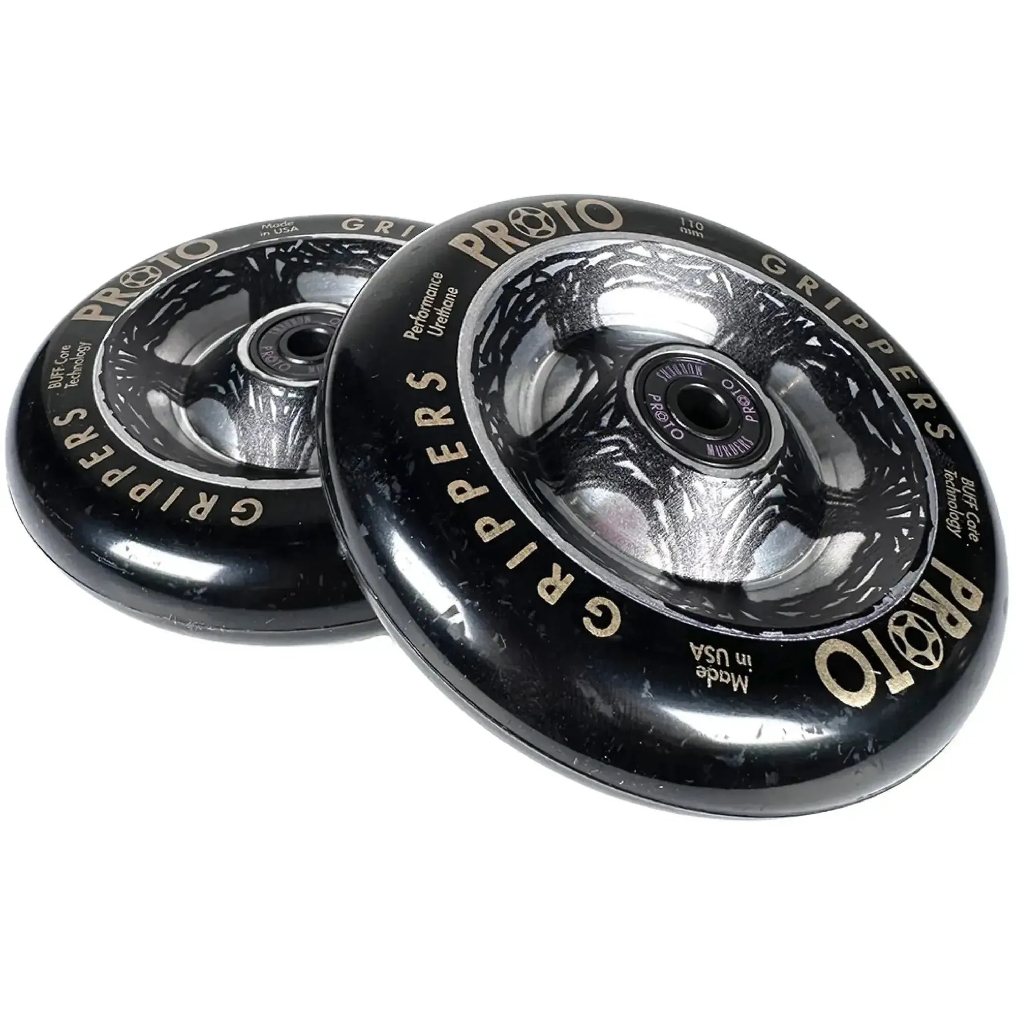 Proto Catalyst Gripper Ruedas Patinete 2 Piezas - 110mm - Negro- Scootworld.es