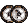Proto Spoked Grippers Ruedas Patinete 2 Piezas - Black On Raw