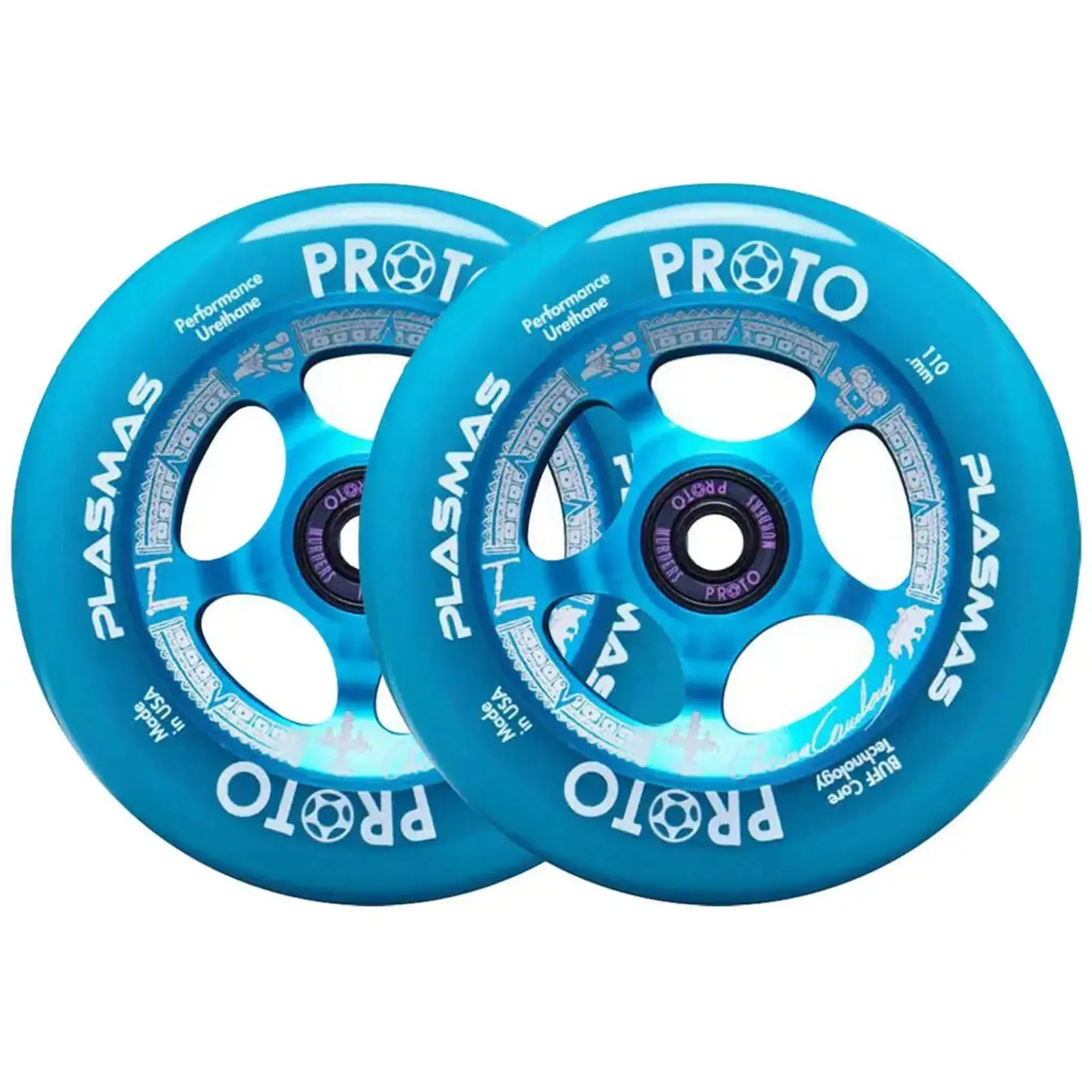 Proto Plasma Signature Ruedas Patinete 2 Piezas - Chema Cardenas- Scootworld.es